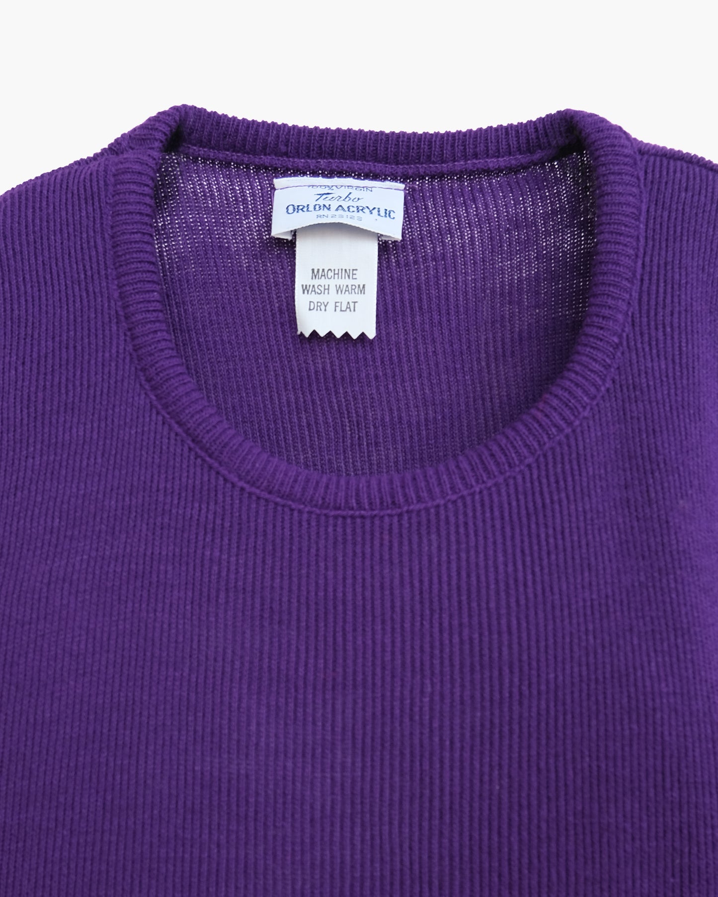 S/S Purple Knit Top