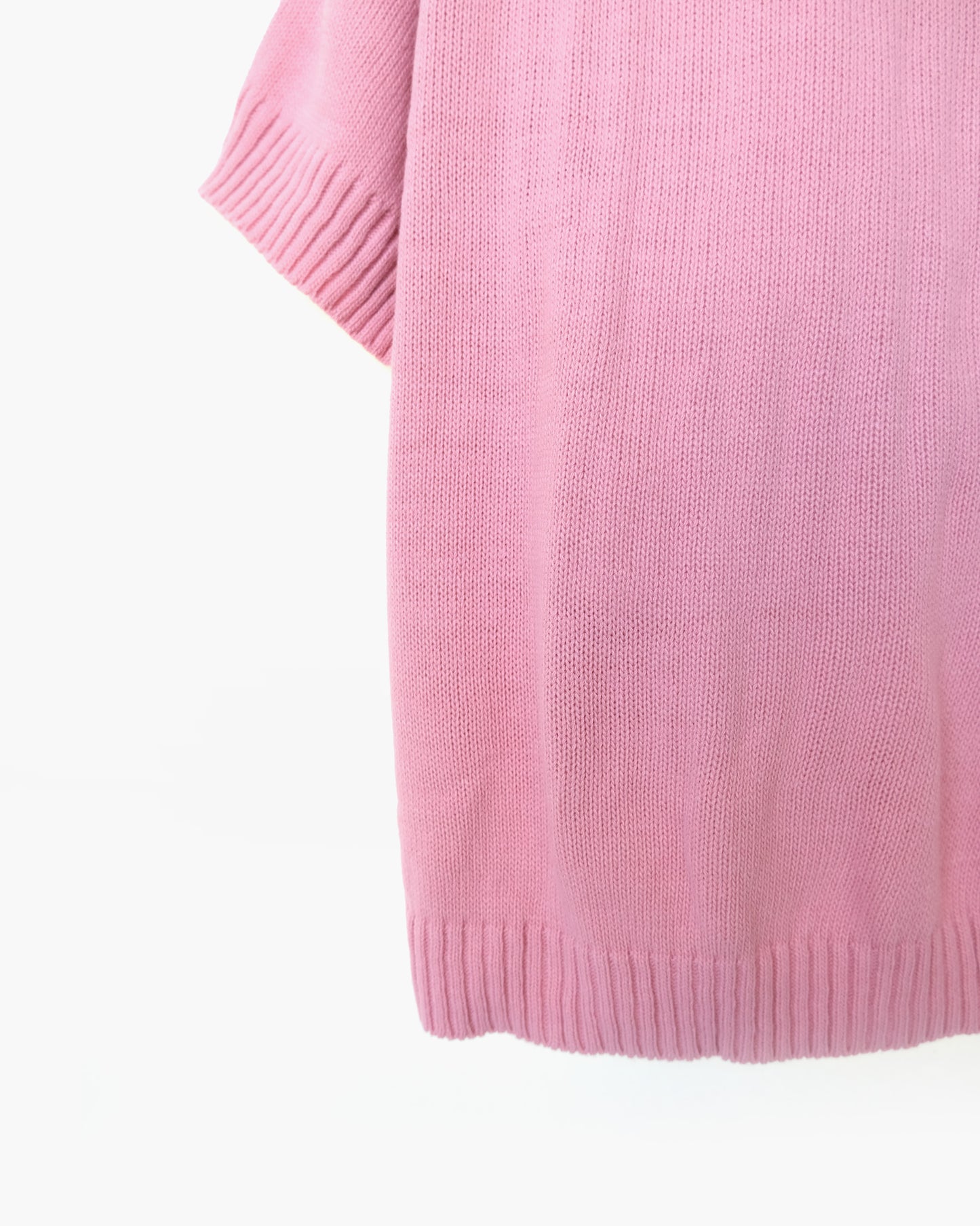 Acrylic Smoke Pink S/S Sweater