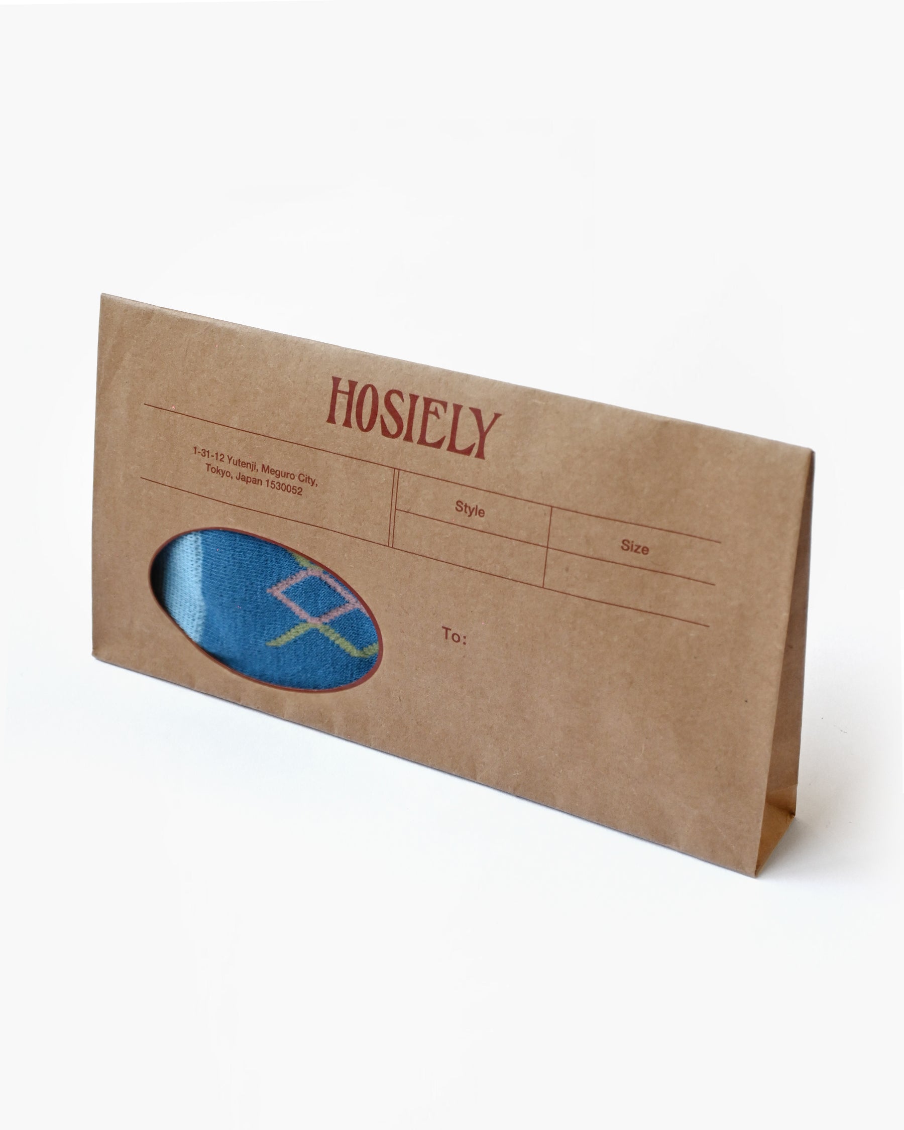 Argyle Socks - Blue