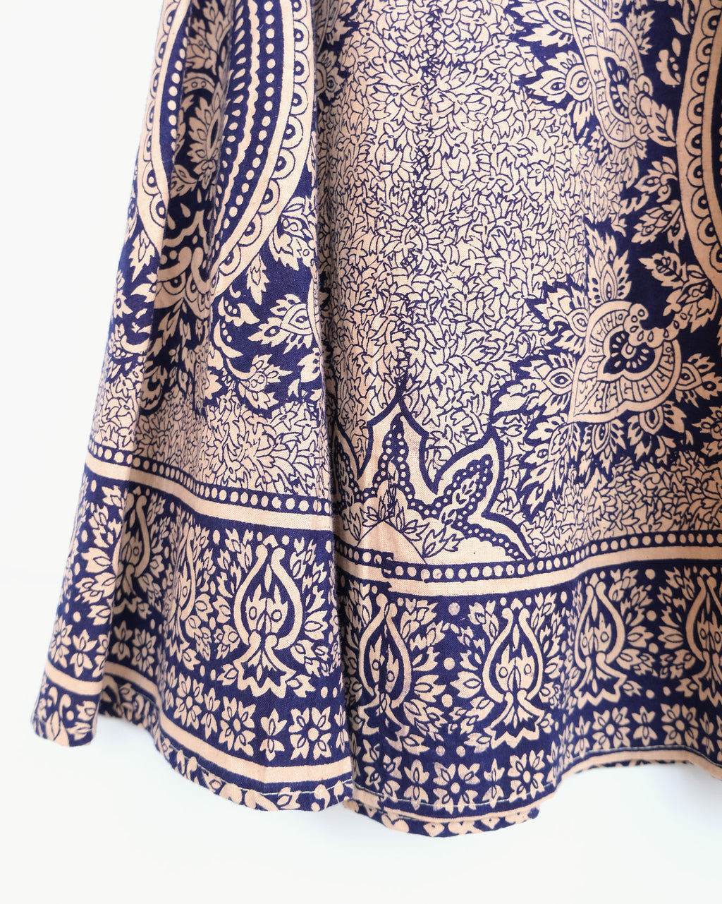 Printed Wrap Skirt