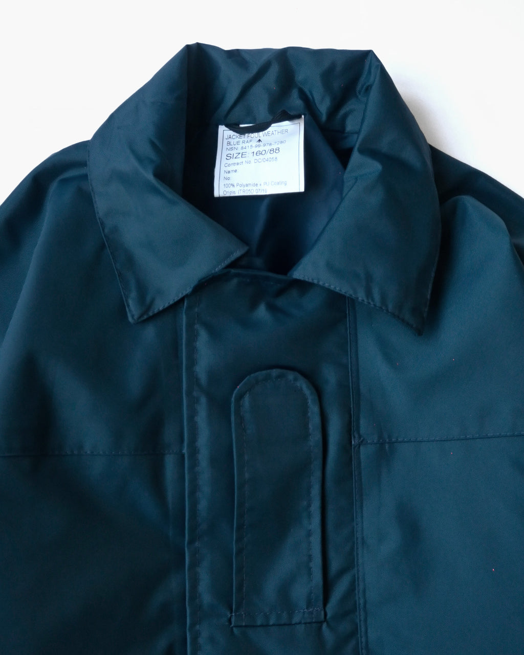 Polyamide Nylon Zip-up Jacket - Blue