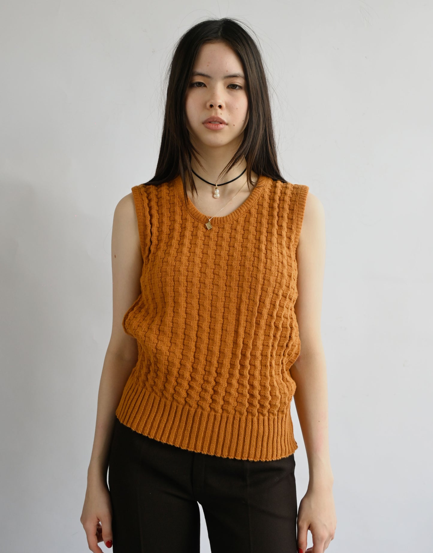 60's~70's Knit Vest