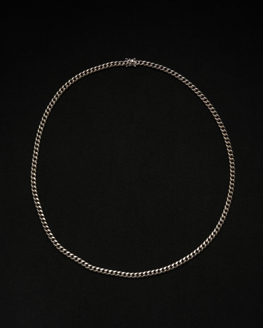 Silver 925 Classic Curb Chain Necklace (SVNL26047-1)