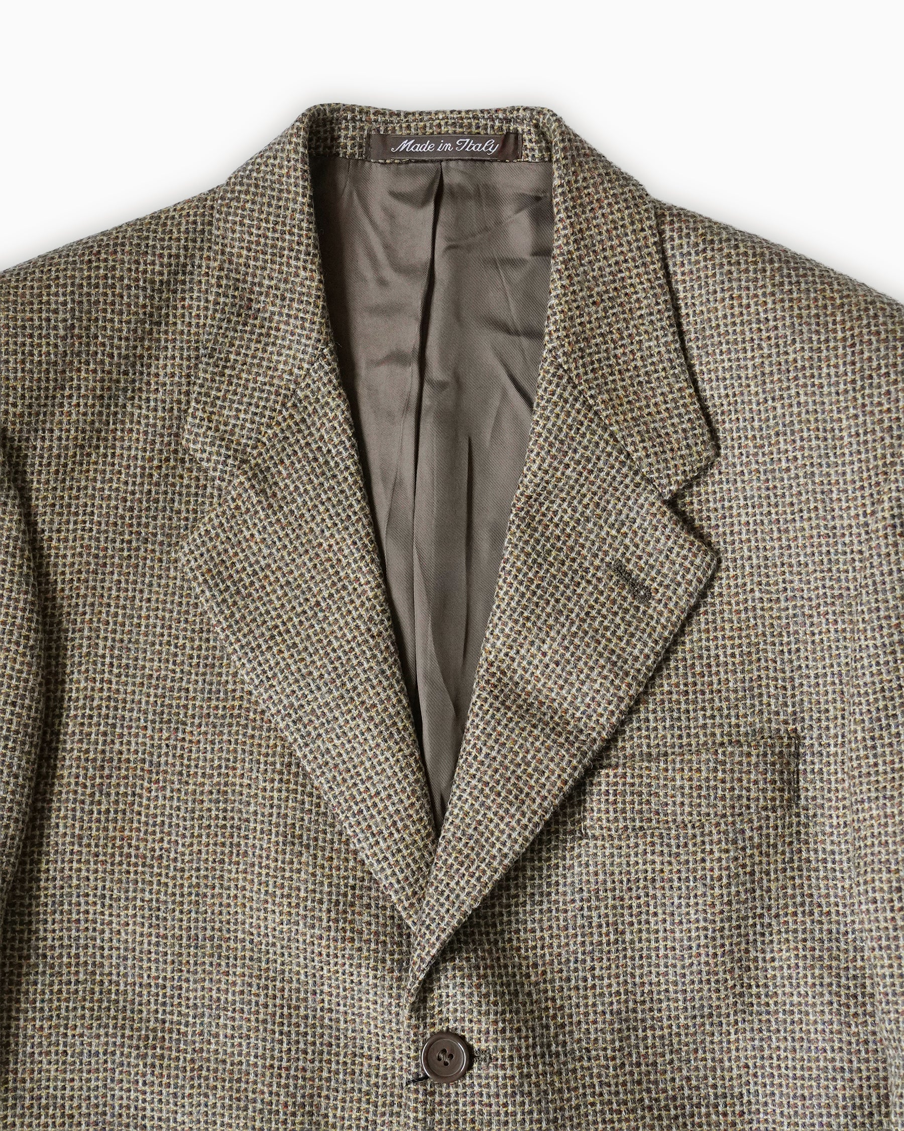 Classic Wool Tweed Tailored Jacket