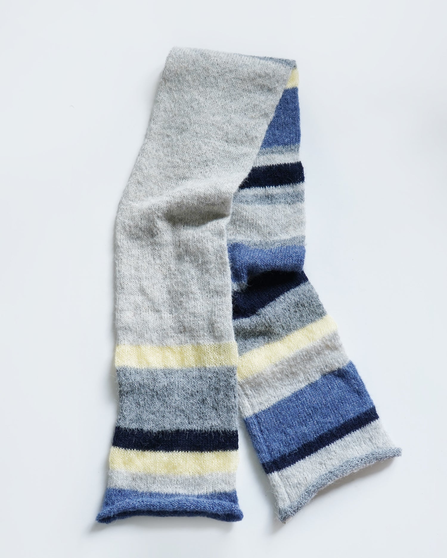 Alpaca Blend Handmade Scarf 04