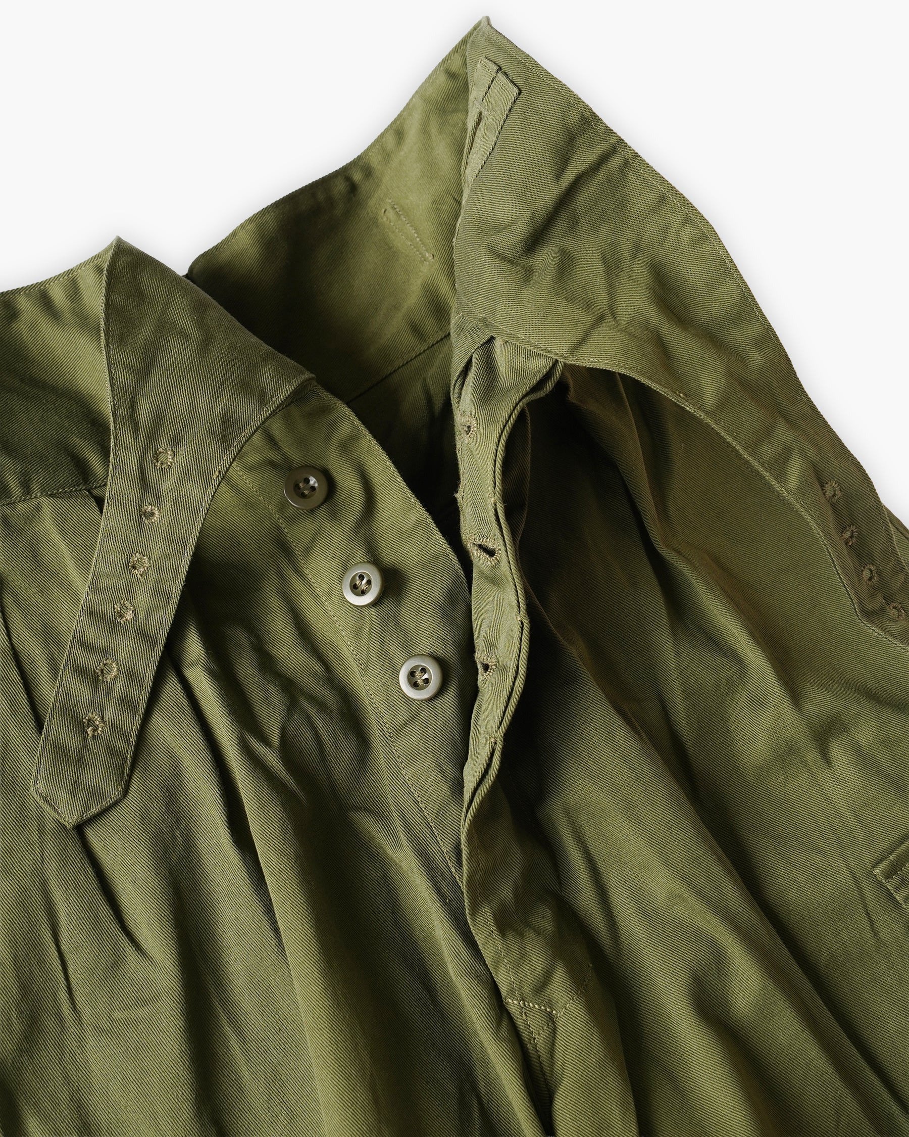 Cotton Gurkha Shorts - Khaki