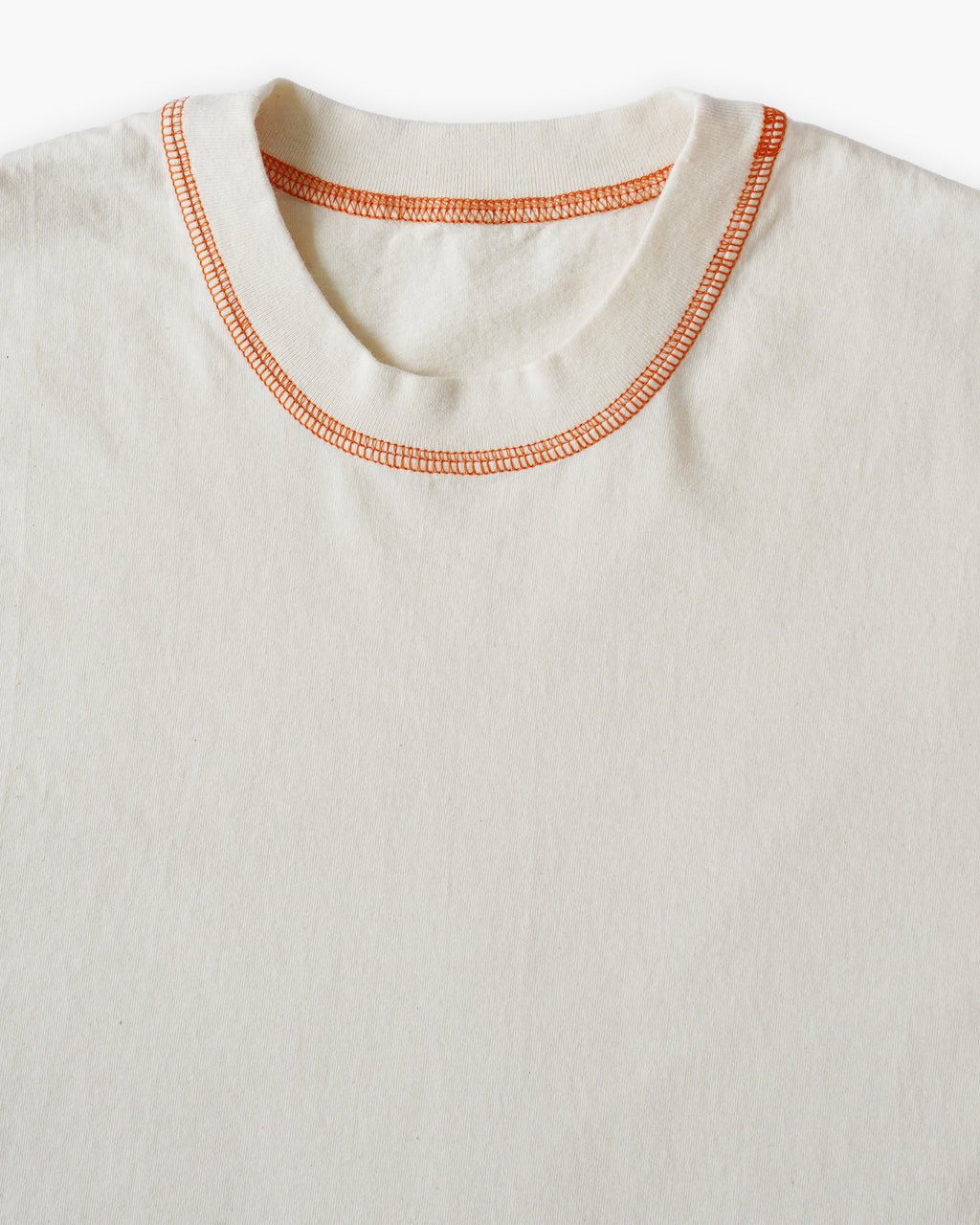 404 Stitched S/S Soft Tee - Ecru