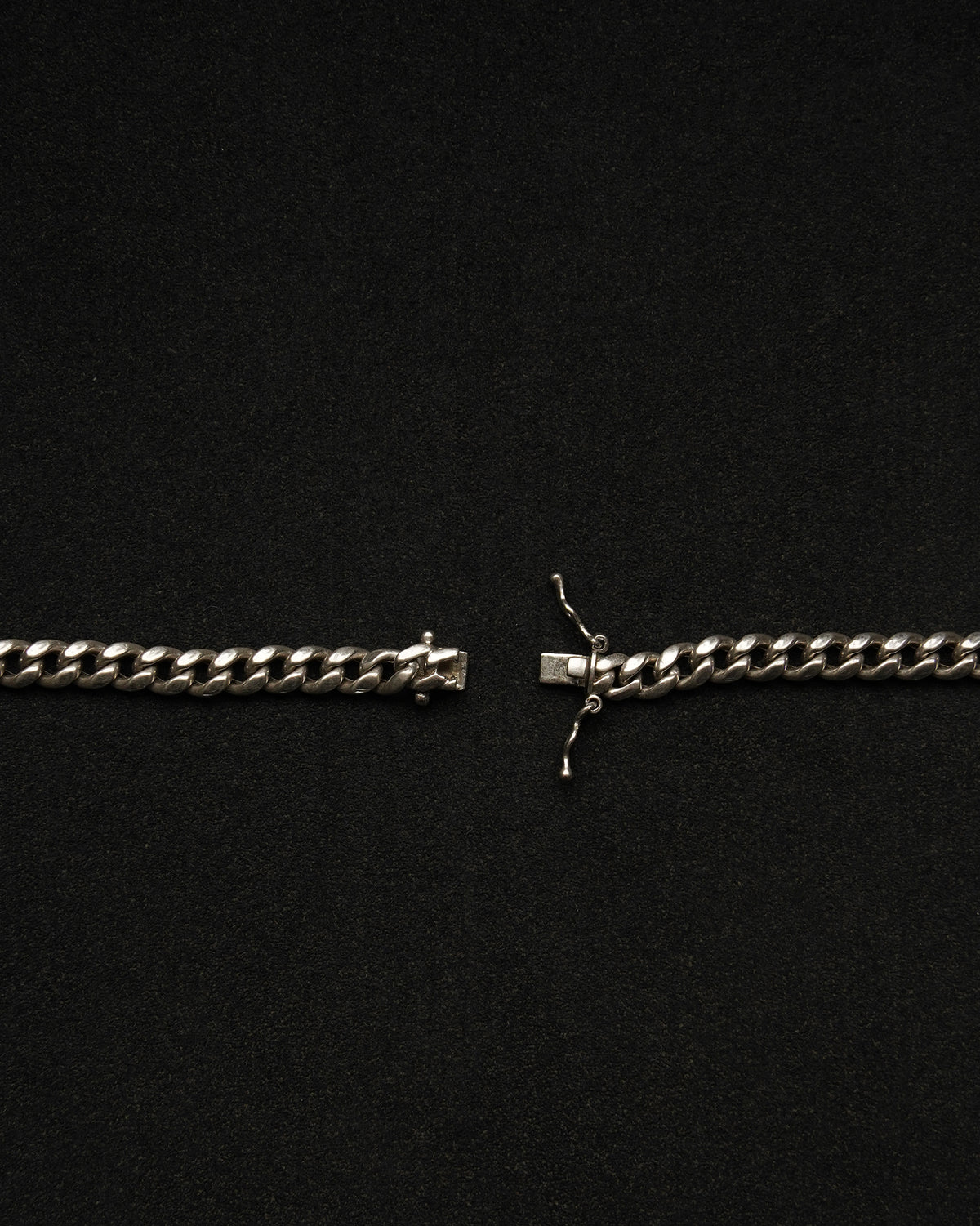 Silver 925 Classic Curb Chain Necklace (SVNL26047-1)