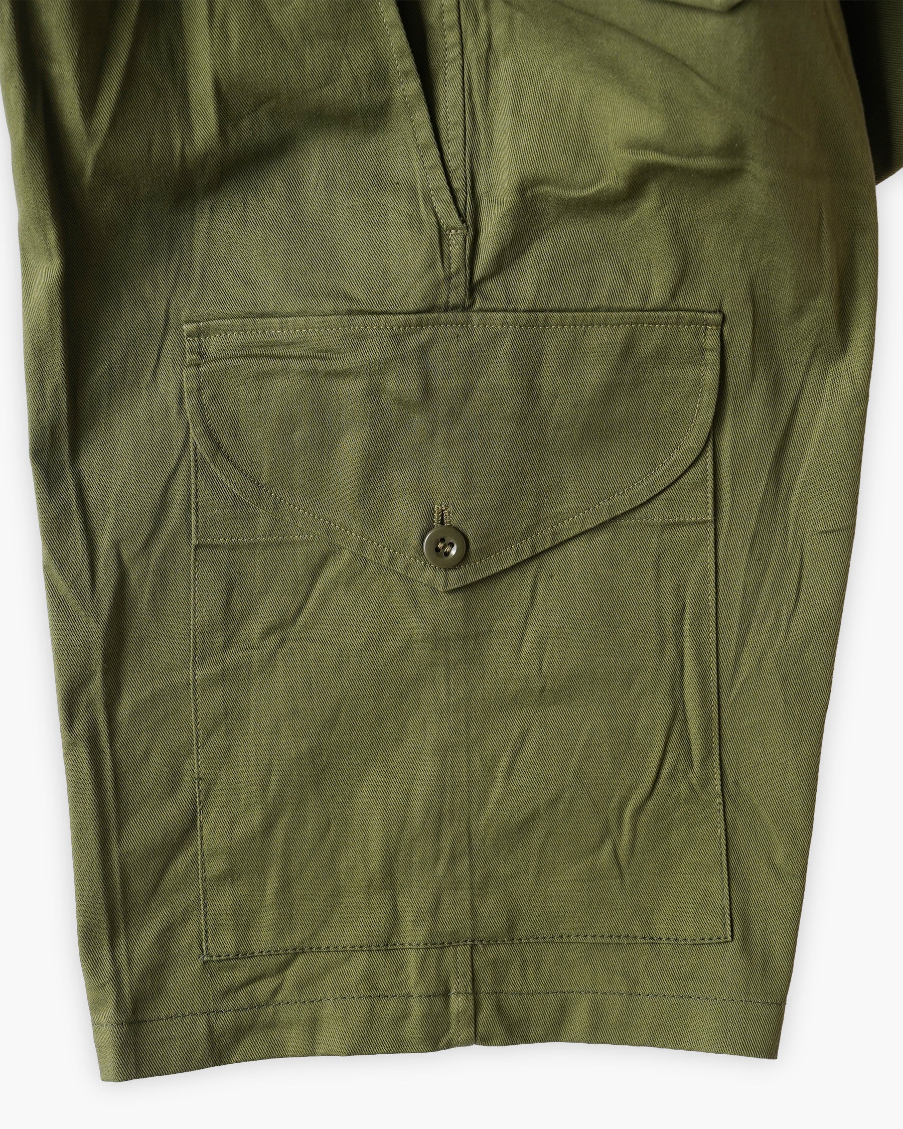 Cotton Gurkha Shorts - Khaki