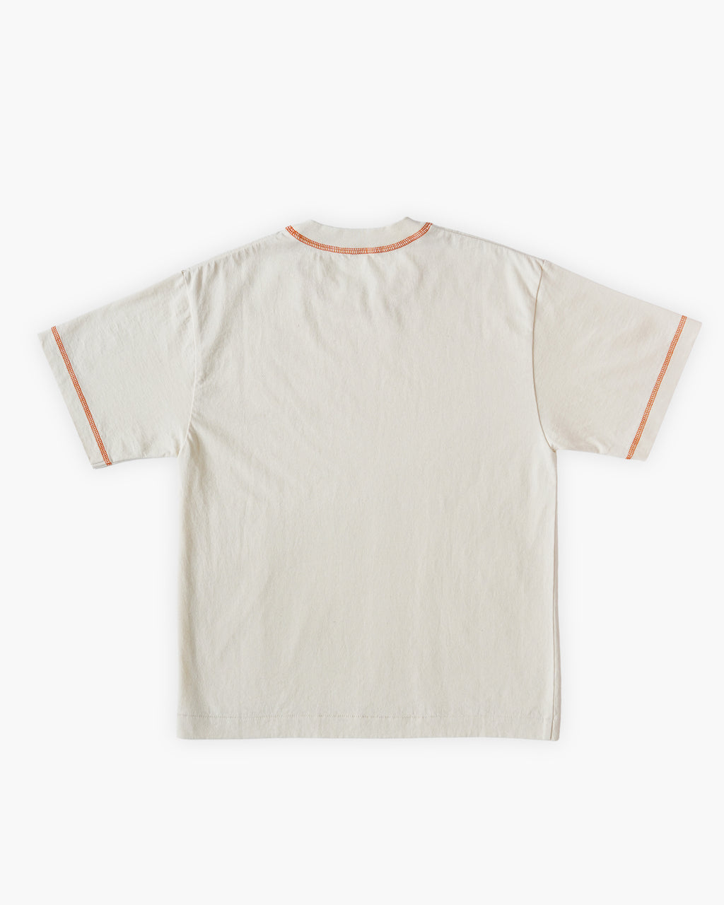 404 Stitched S/S Soft Tee - Ecru