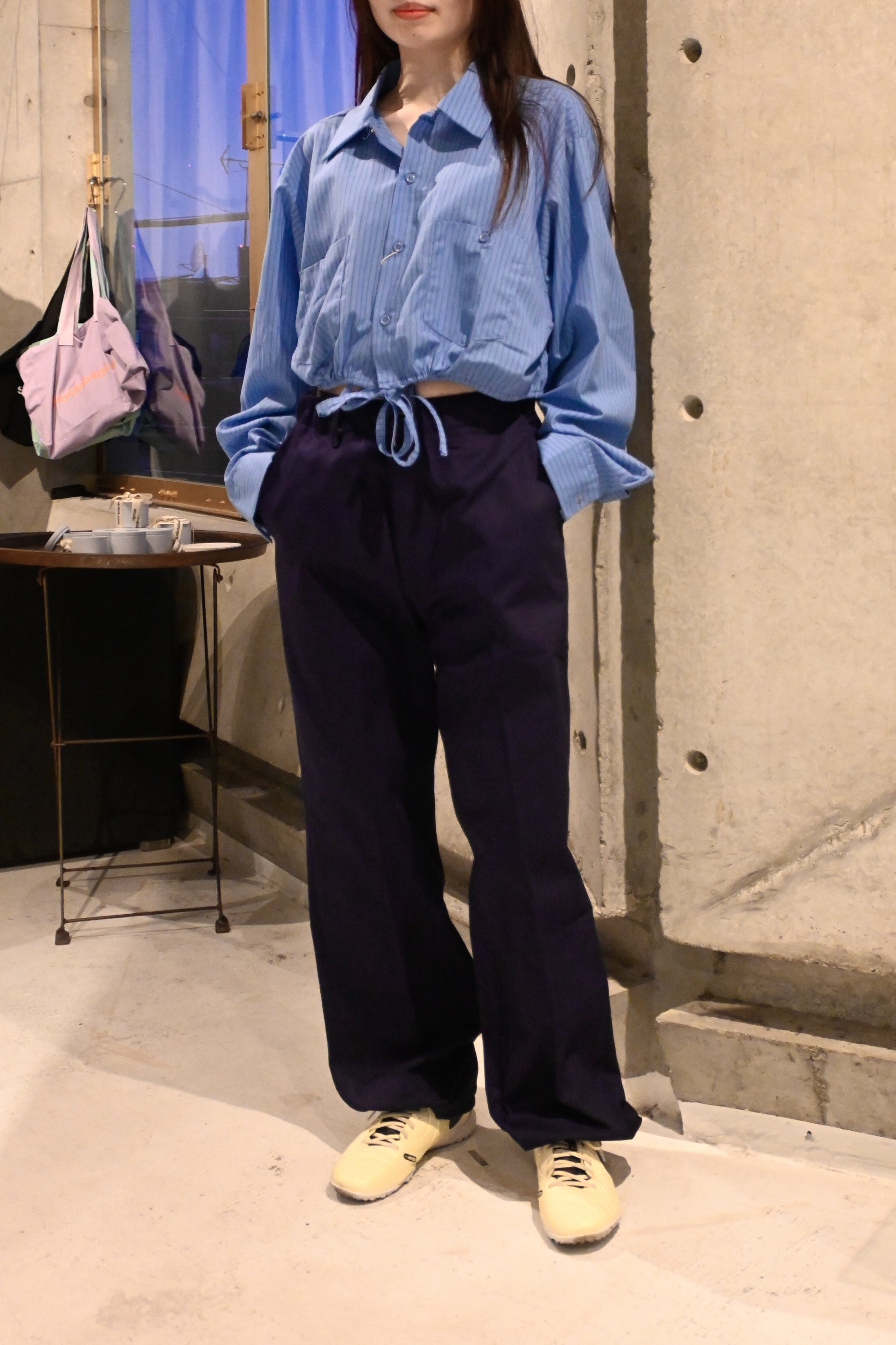 [404irregular] Easy Pants - Navy