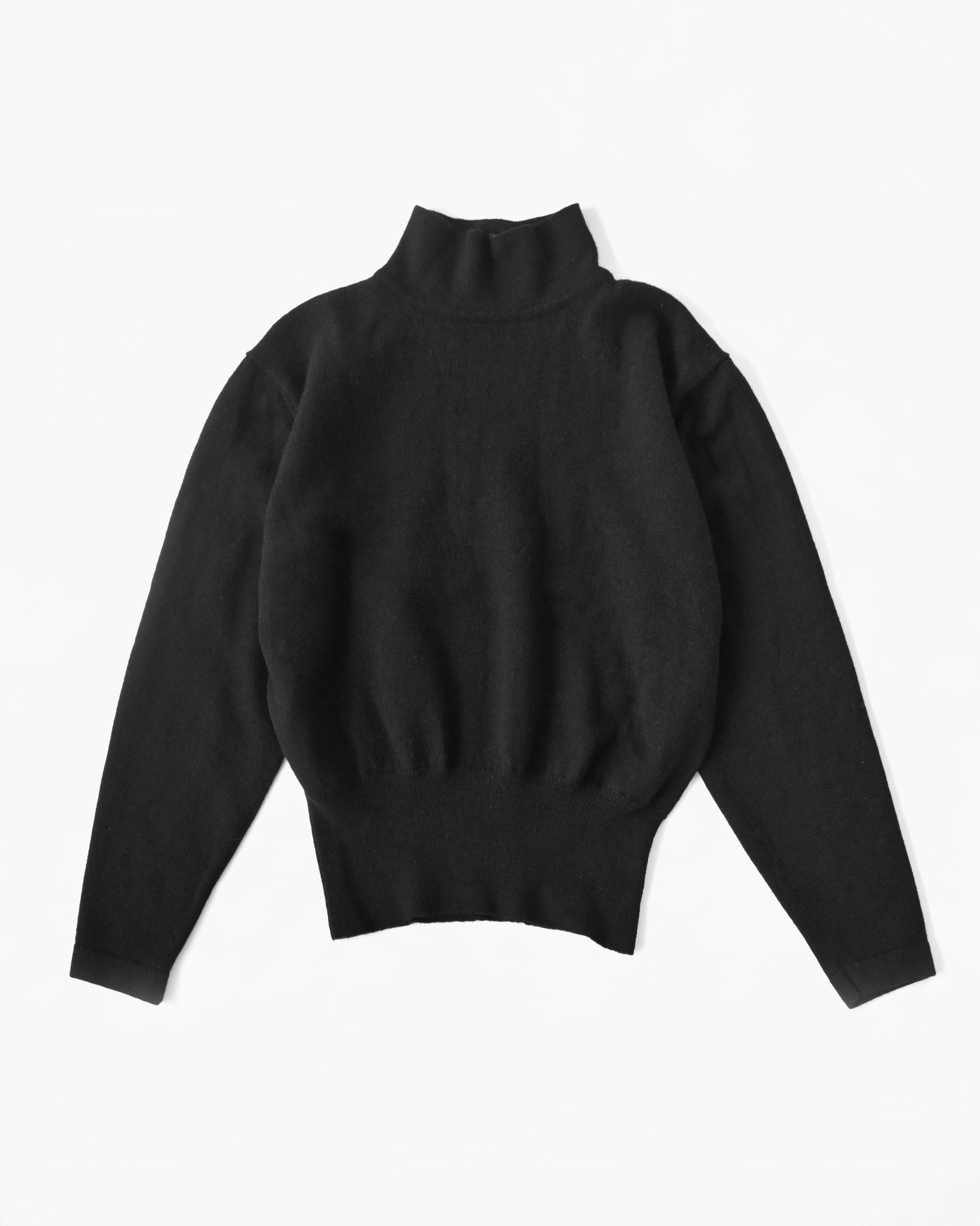 Wool Turtleneck Top