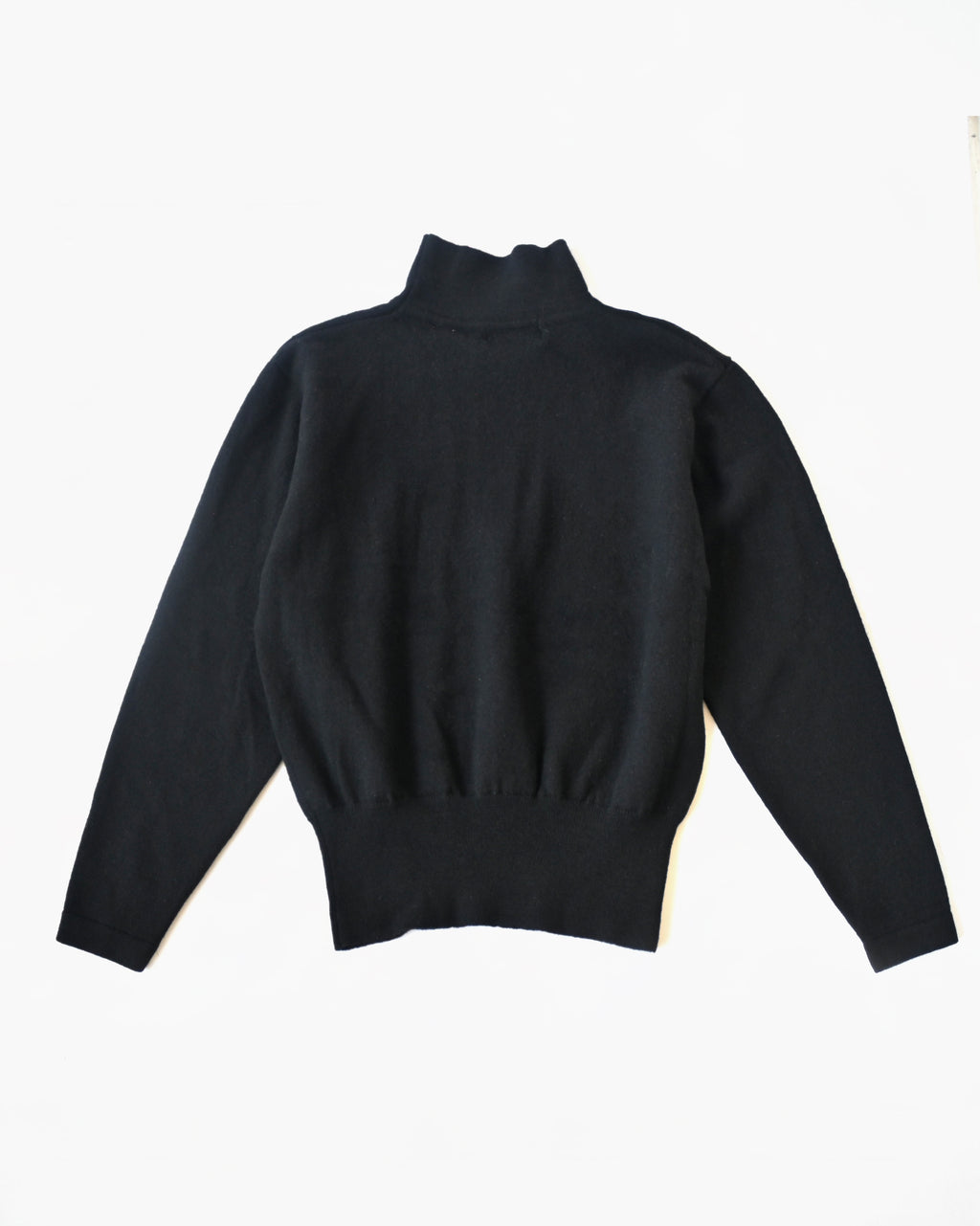 Wool Turtleneck Top