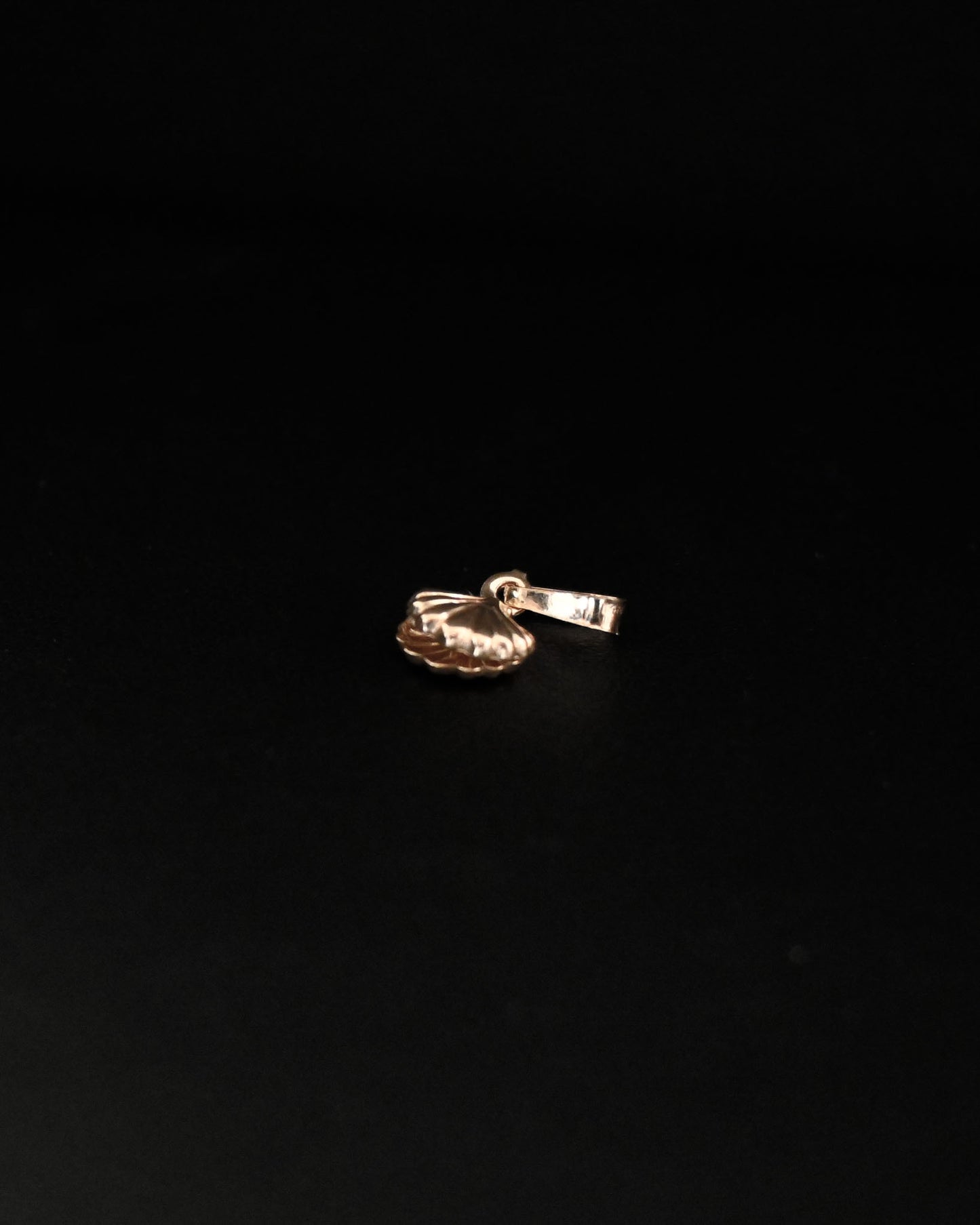 14K Charm - Shell