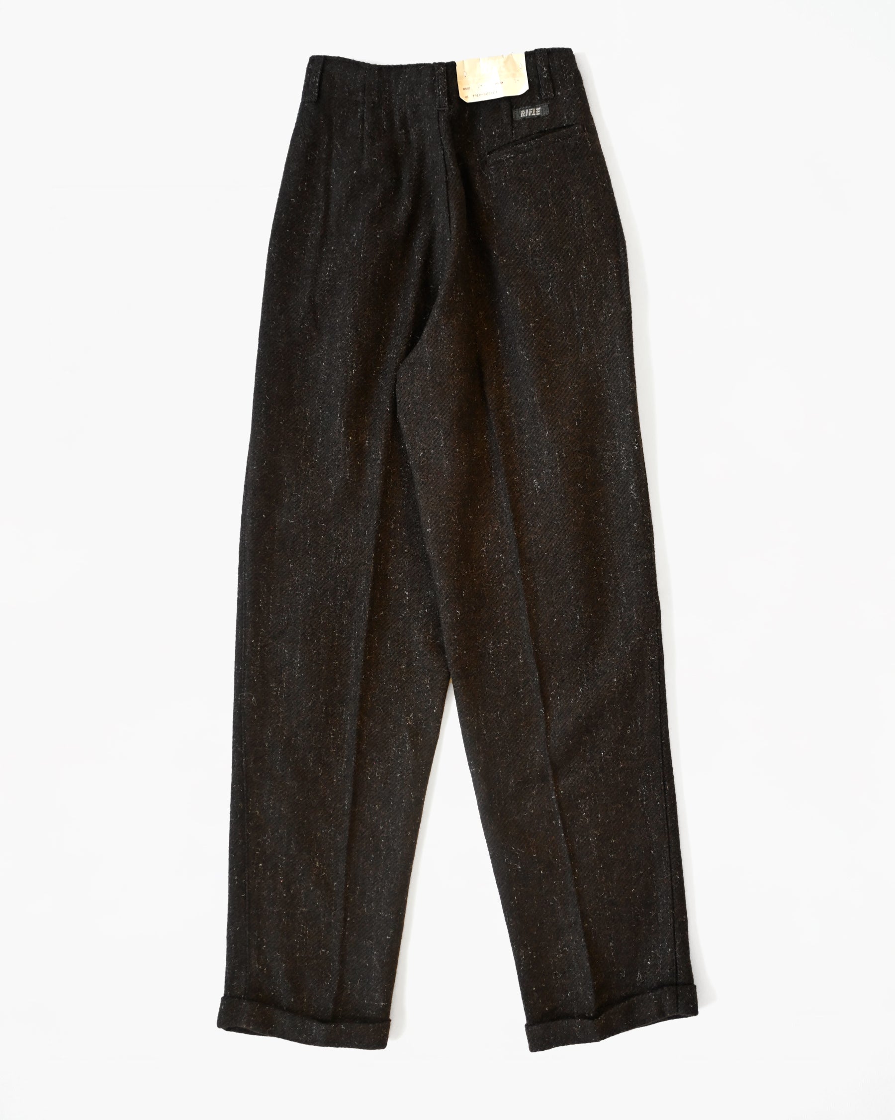 Wool Blend Trousers Made In Italy