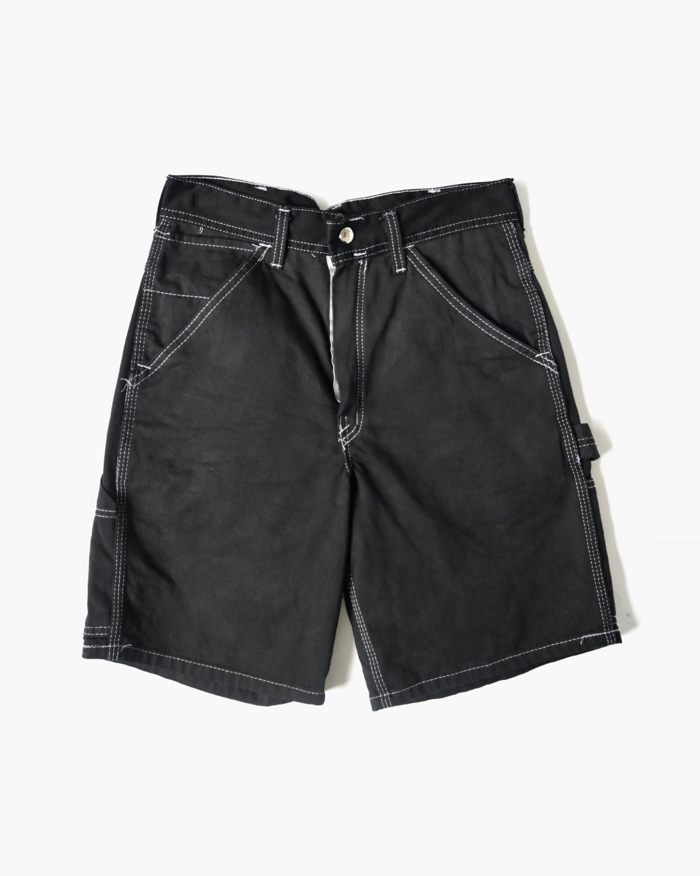 Over-Dyed Work Cotton Shorts