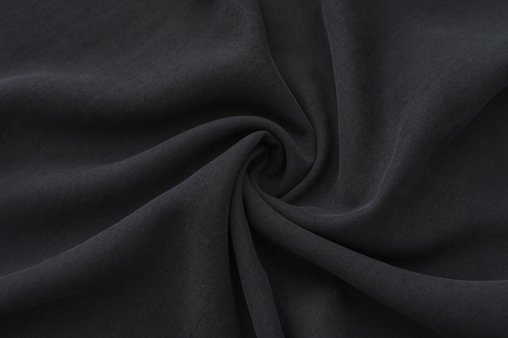 "RUOHAN" CHARCOAL SHELL DRESS