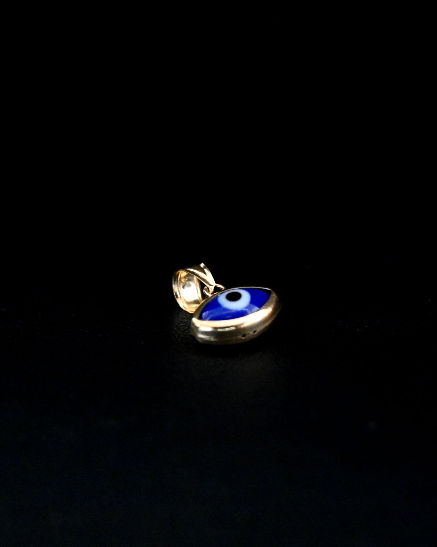 14K Charm - Evil Eye