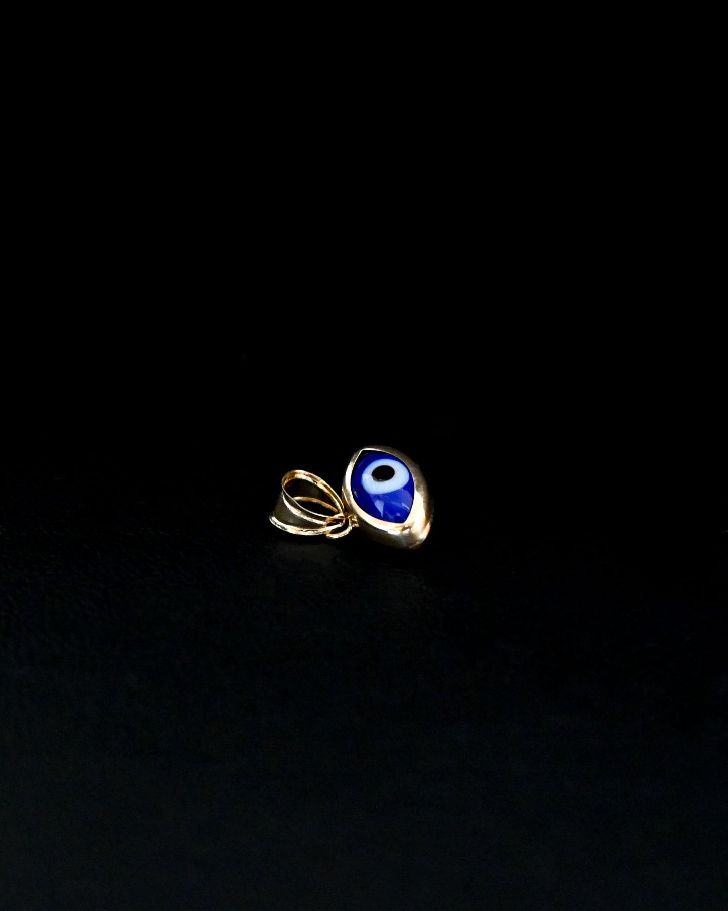 14K Charm - Evil Eye