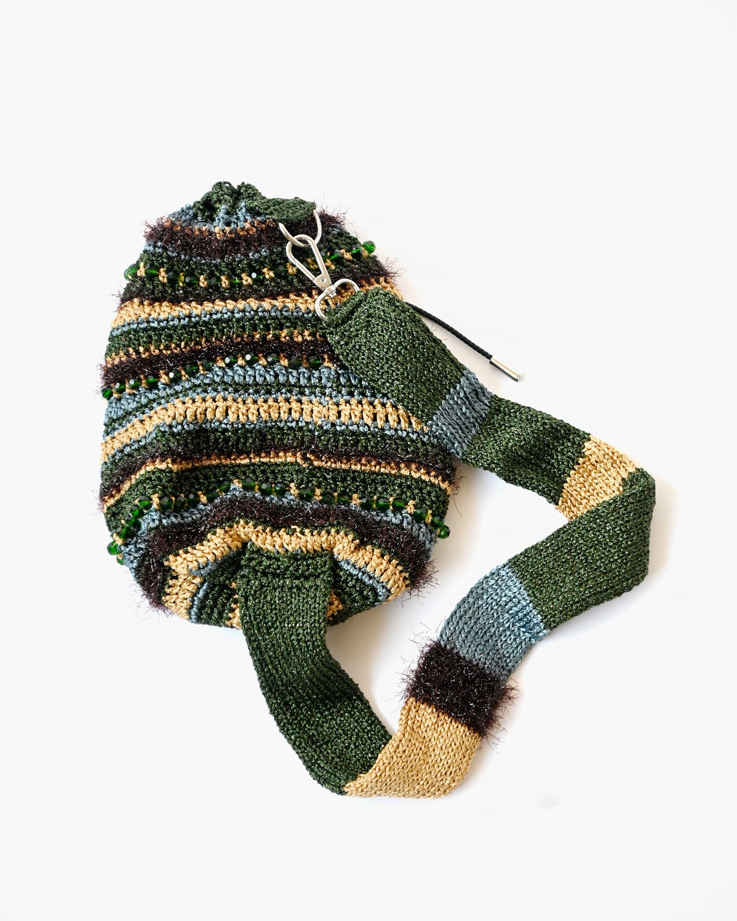 Hand Knitting Shoulder Bag 03