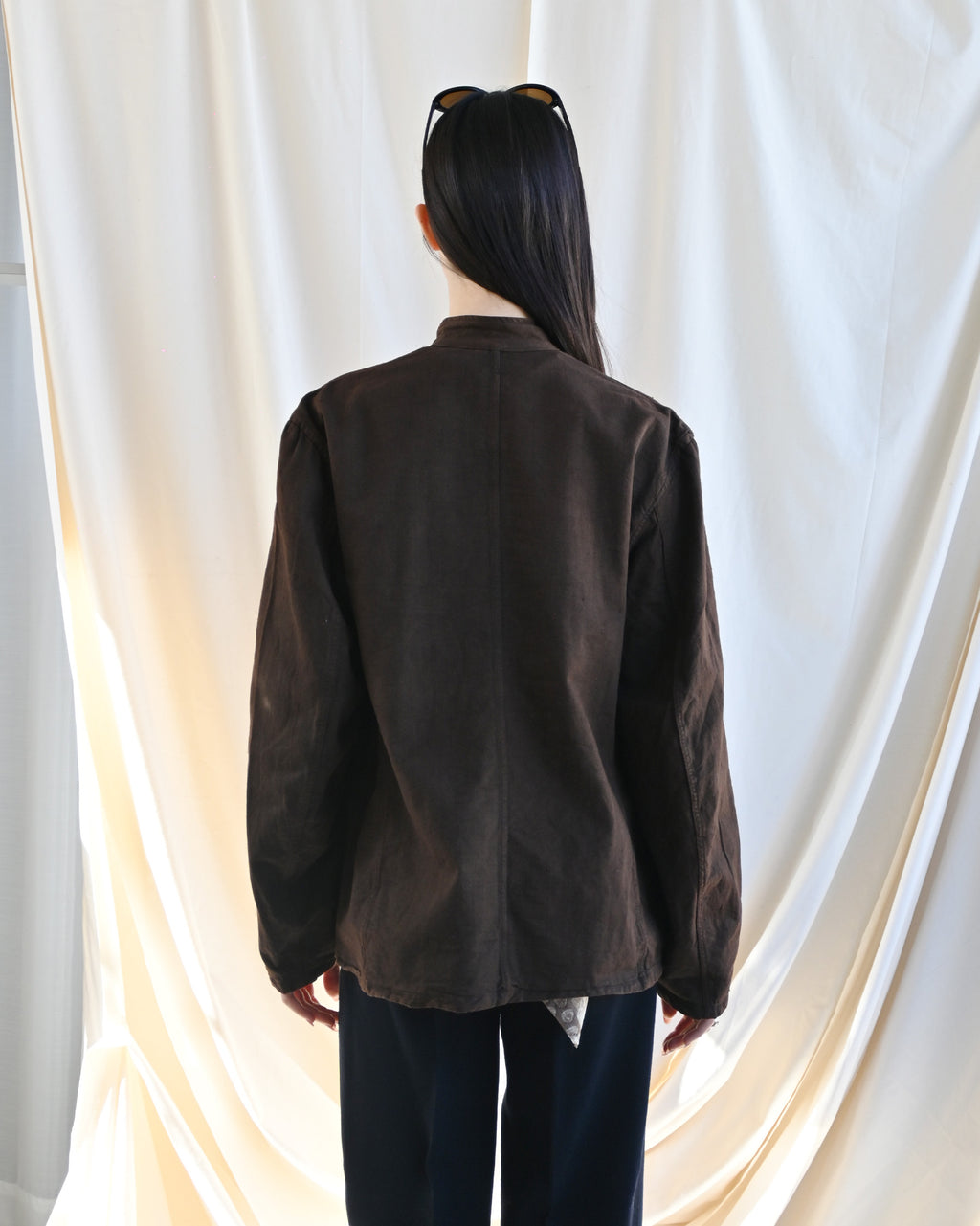 Over-dyed Chez Jacket Brown
