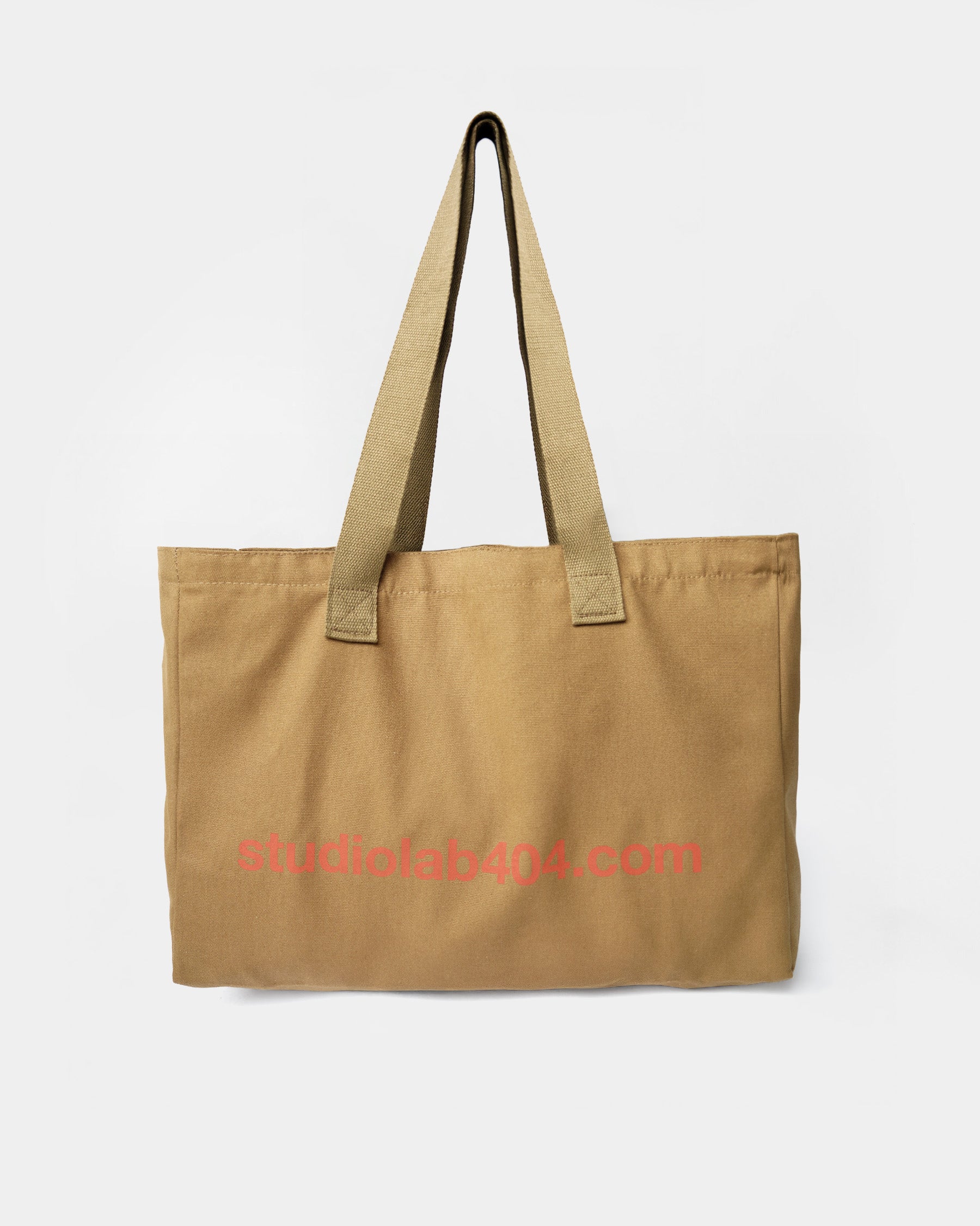 404 Canvas Tote Bag - Brown