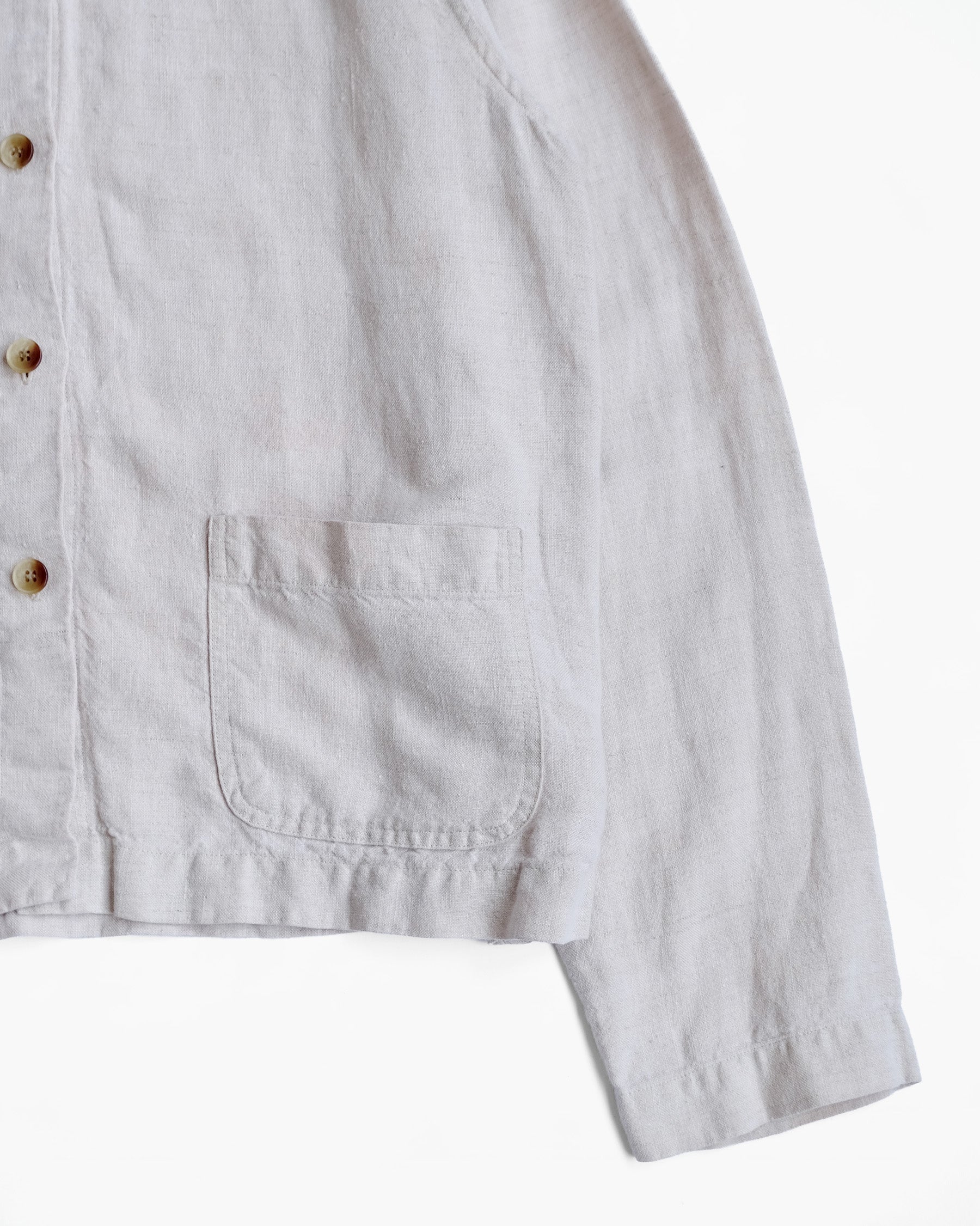 100% Linen Shirt Jacket