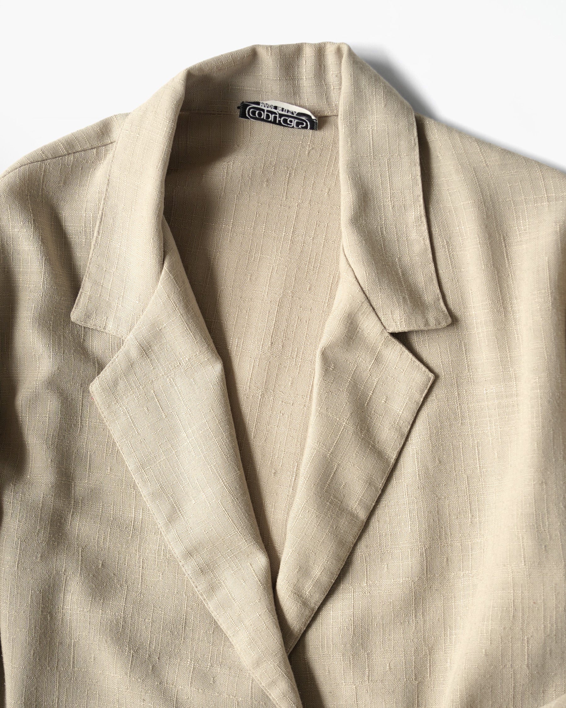 Slub Textured Cotton Jacket