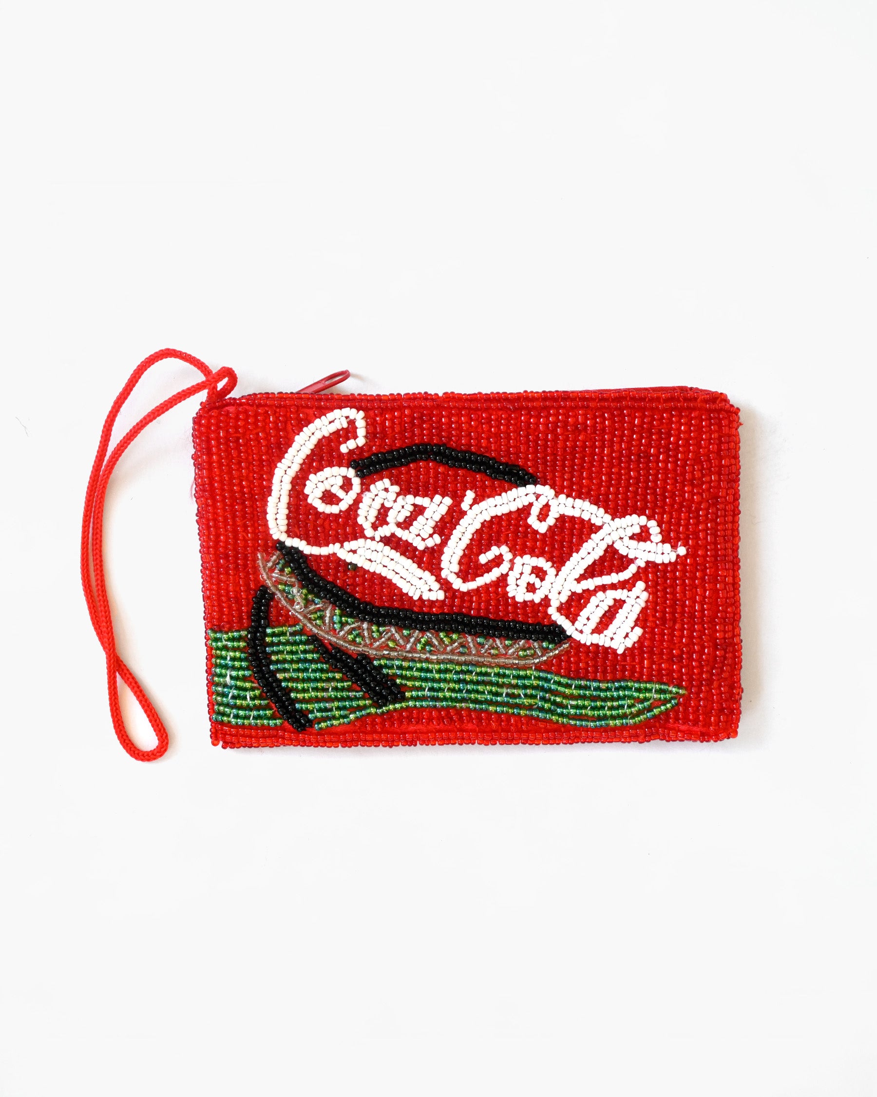 Vintage Beaded Purse - Coca Cola