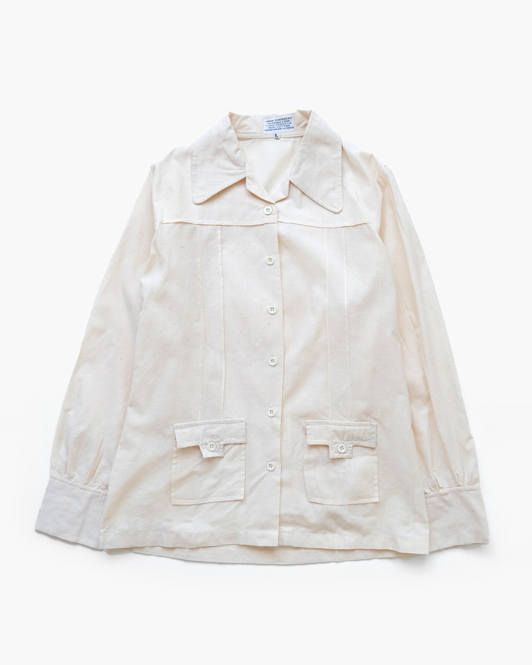 Hand-Made Cotton L/S Shirt - India