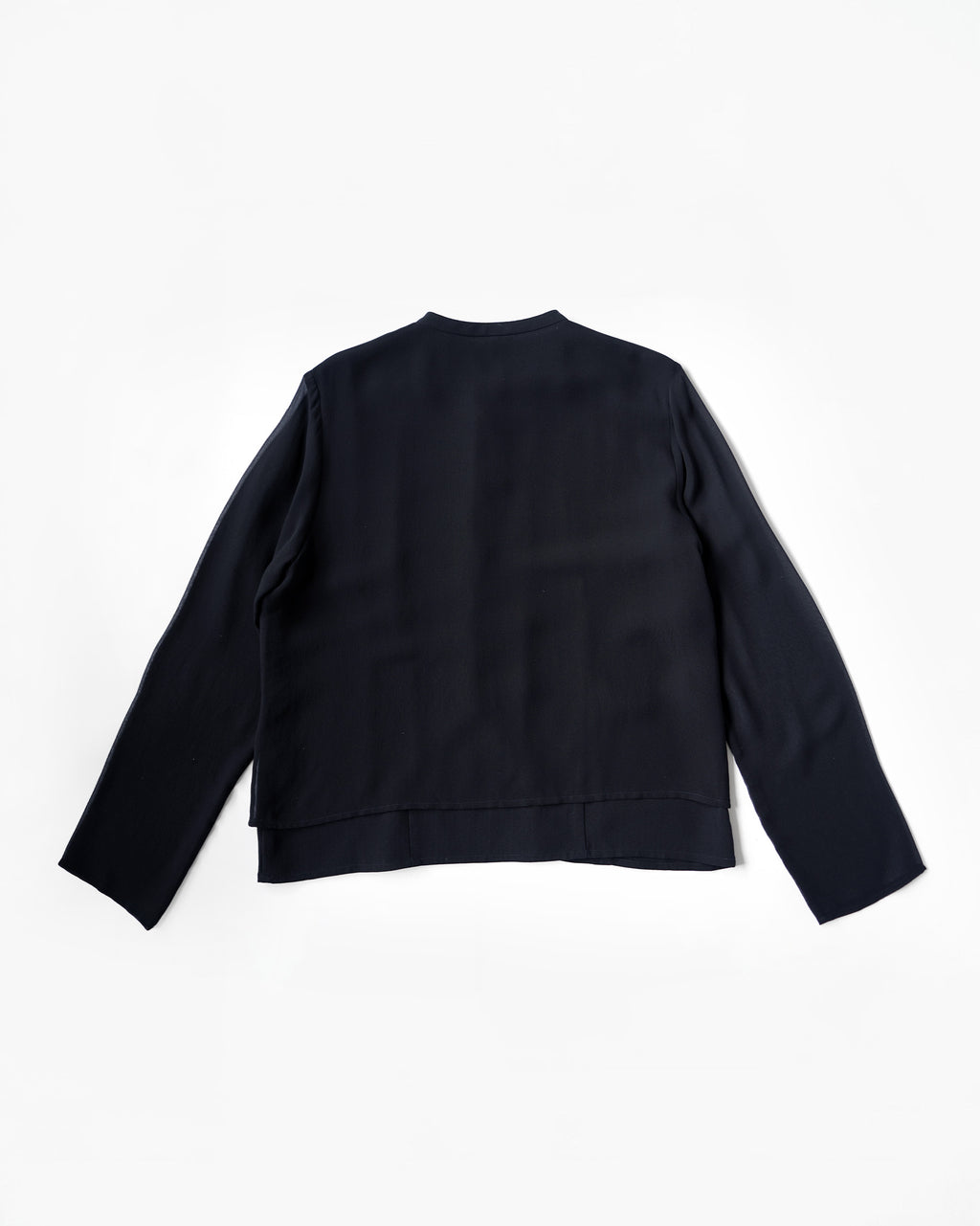 100% Silk Black Chinese Button Jacket