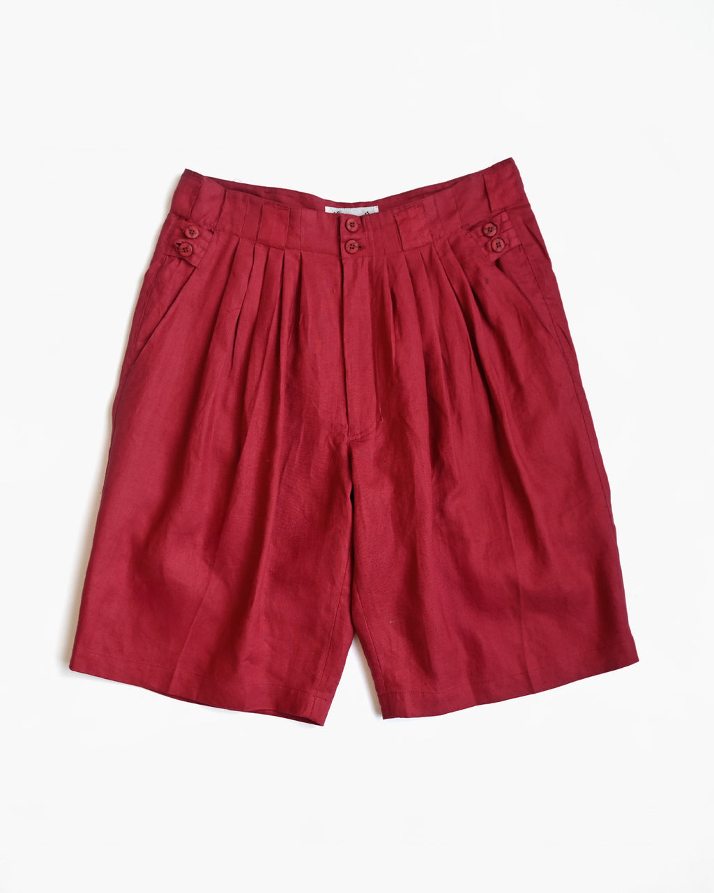 "GOOUCH" 100% Linen Buggy Shorts