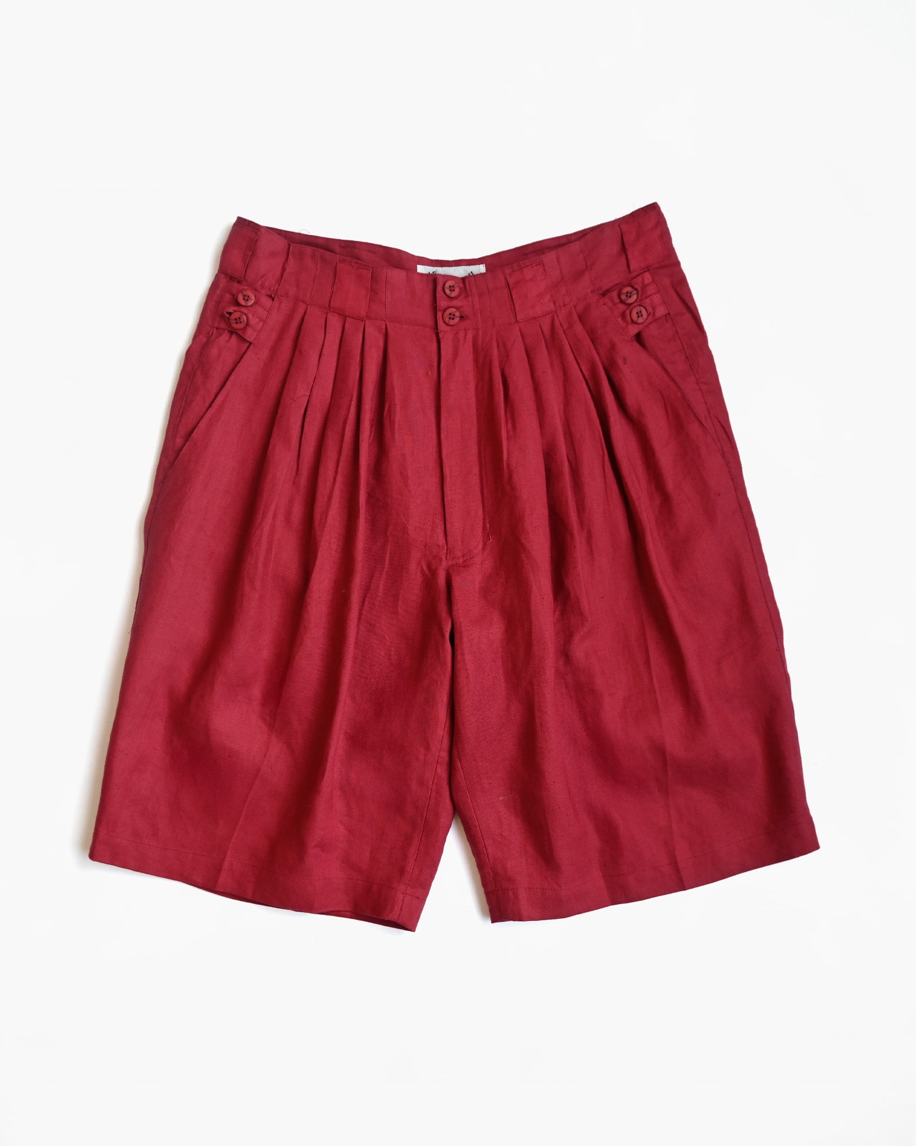 "GOOUCH" 100% Linen Buggy Shorts
