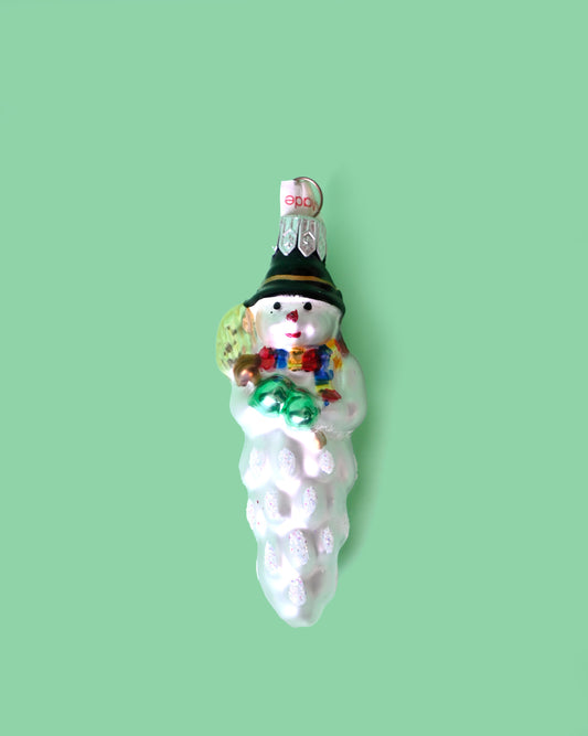 Icicle Snowman Ornament