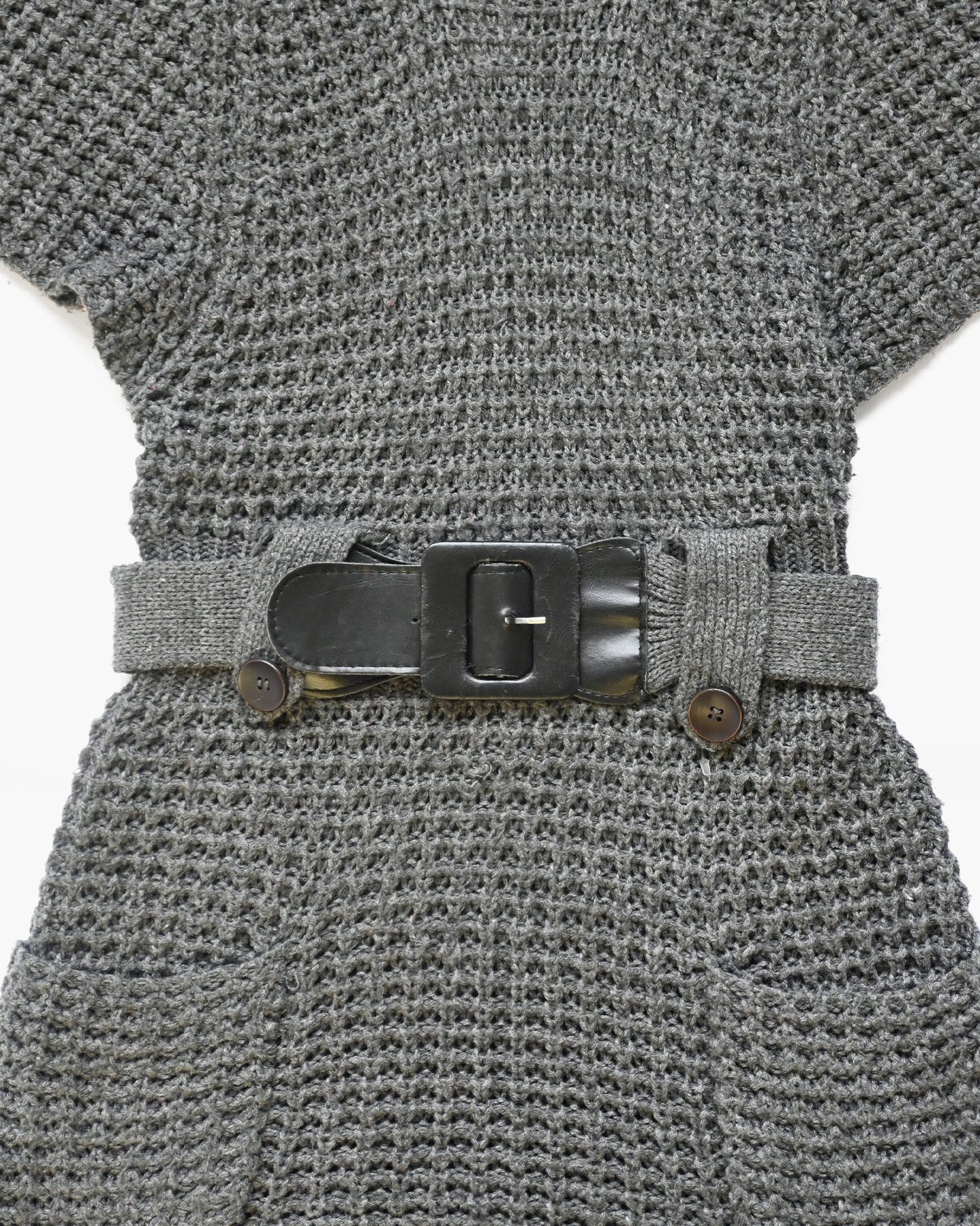 1990's Grey Sweater Mini Dress