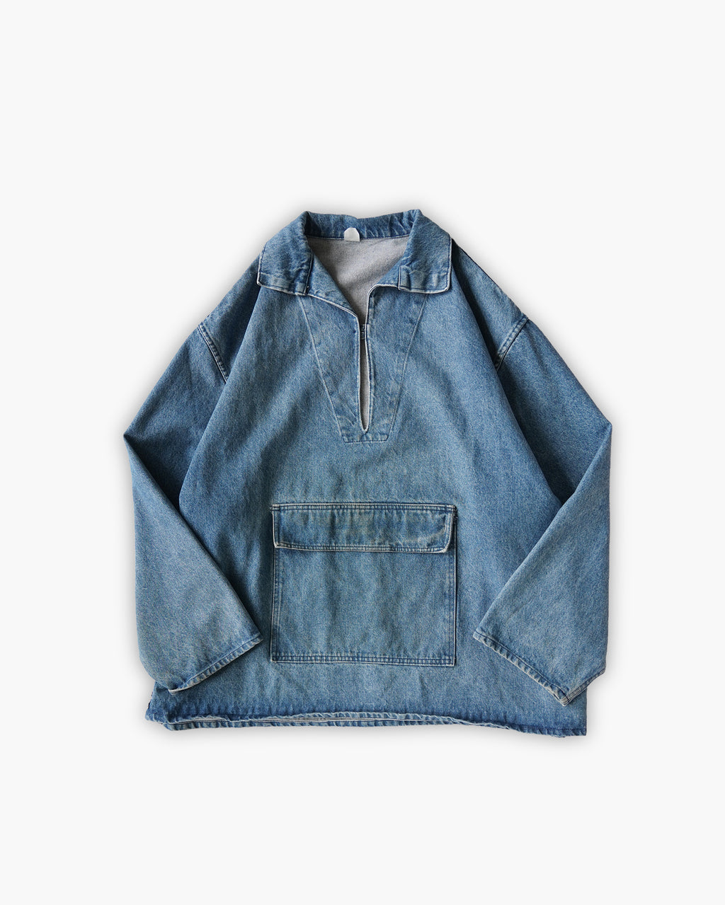 Denim Pullover