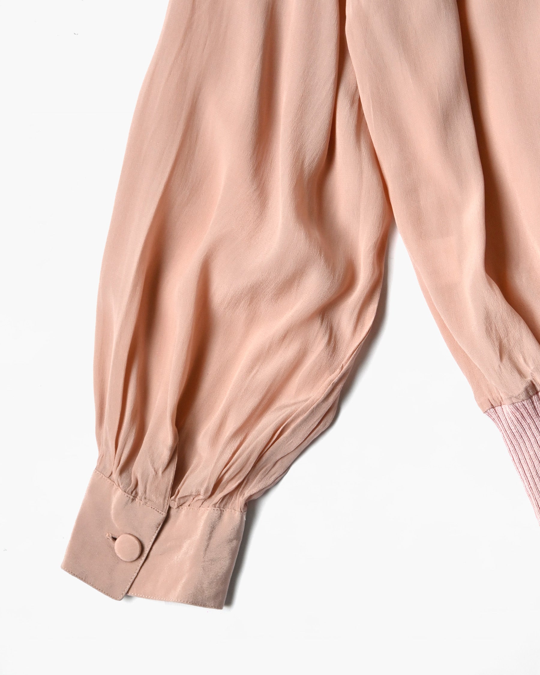Sheer Silky Pullover Shirt