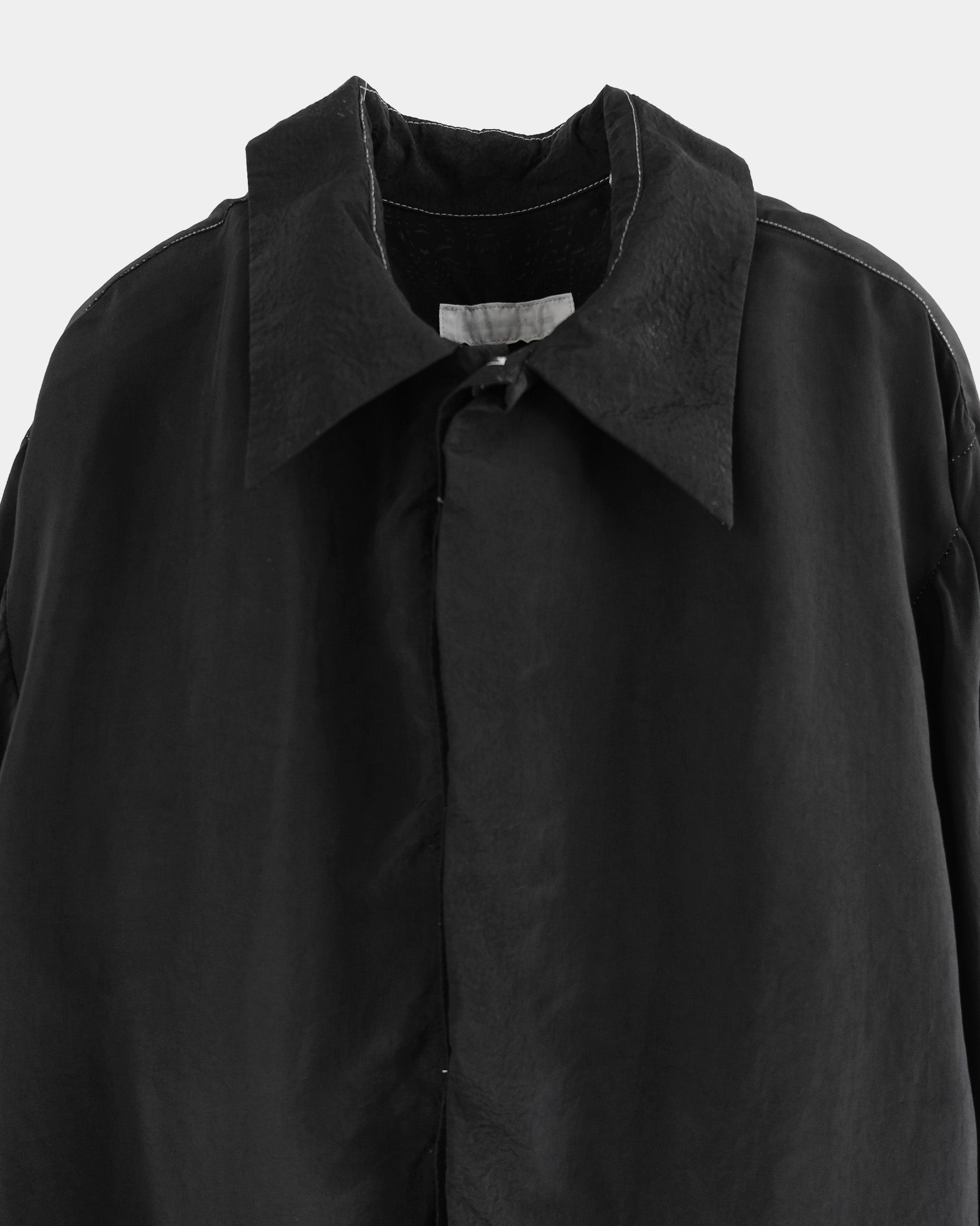 Over-Dyed 100% Cupra Sheer Shirt