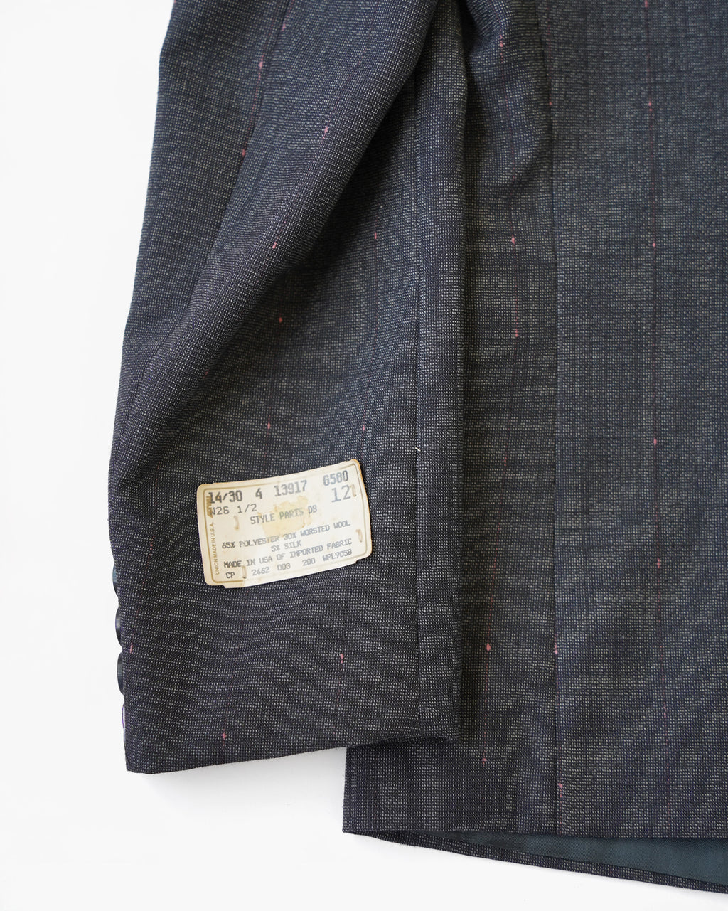 Double Breasted Suit with Pin Dots