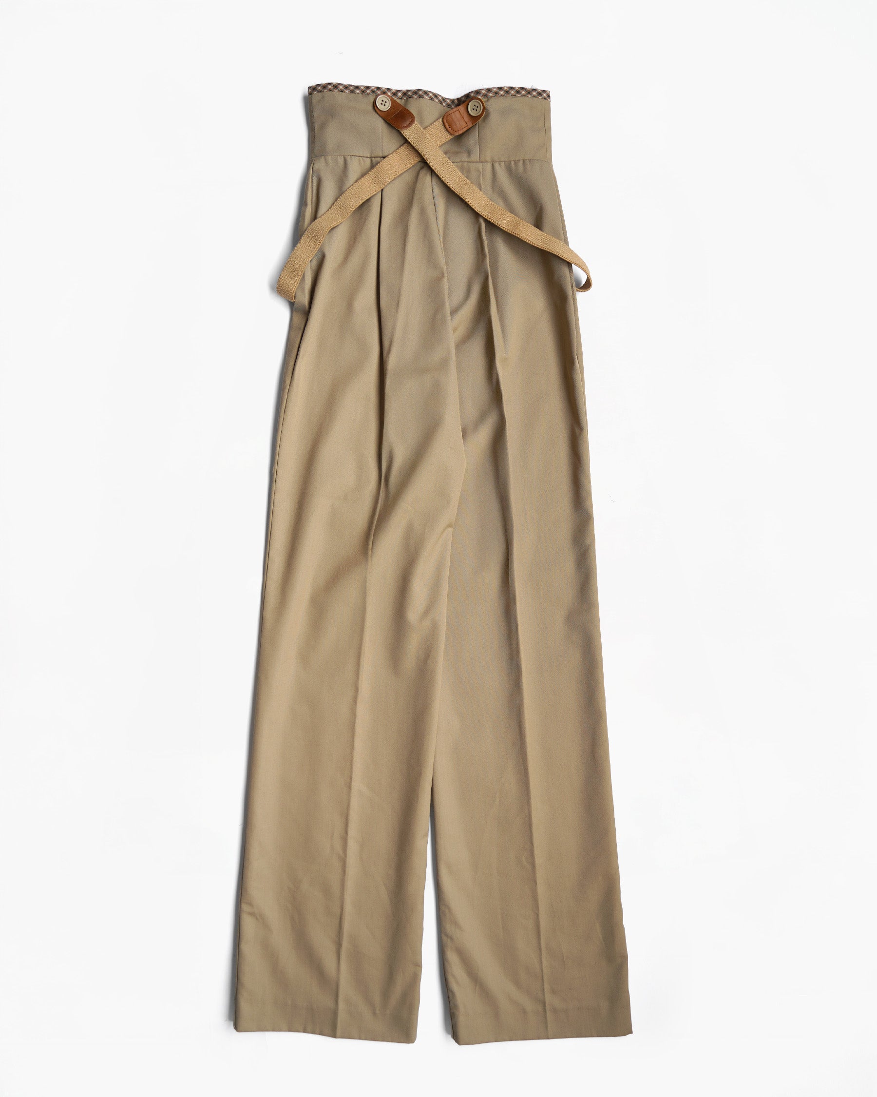 1980's Suspender Pants & Vest Set