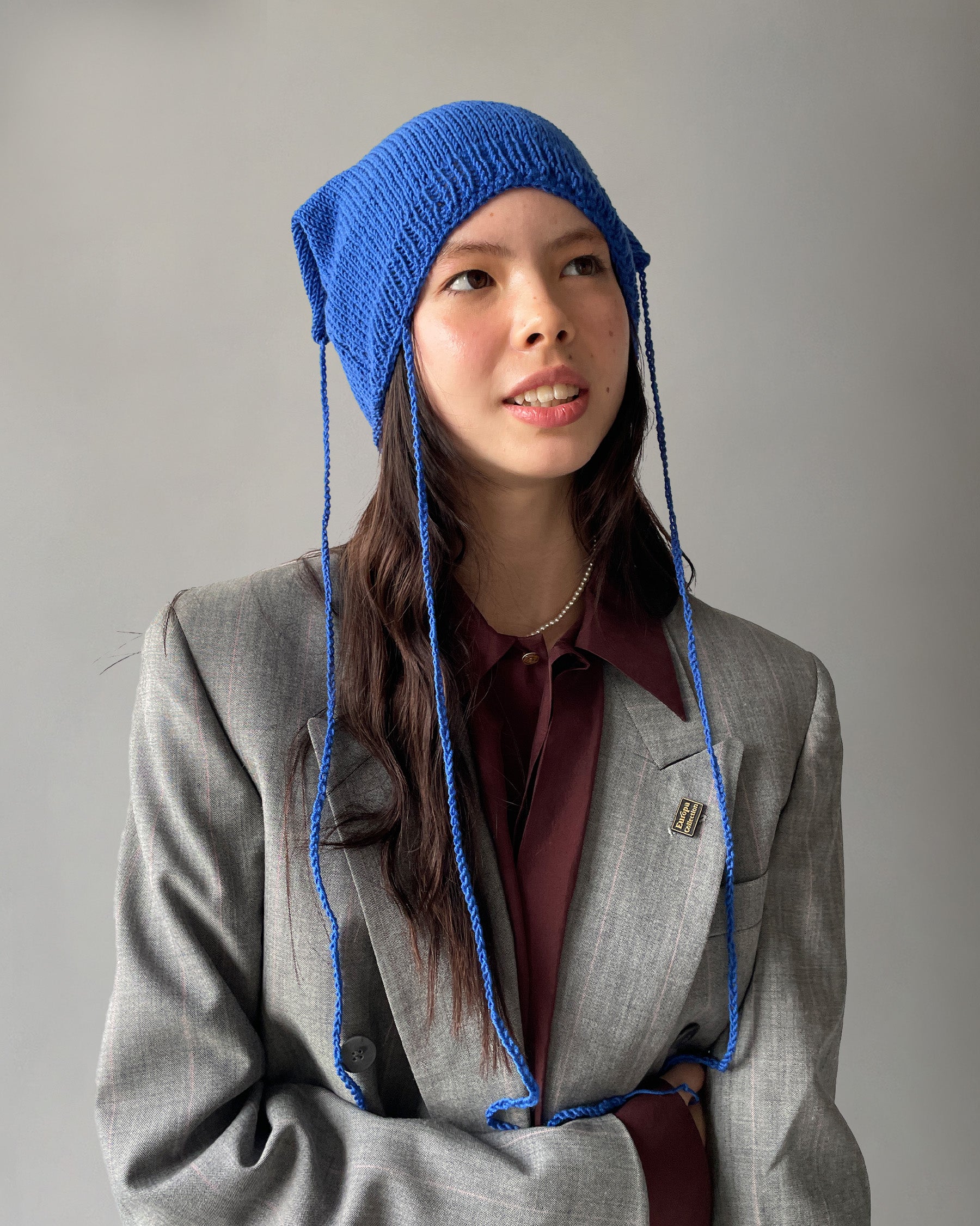 "imaskopi" Fox Hat - Blue