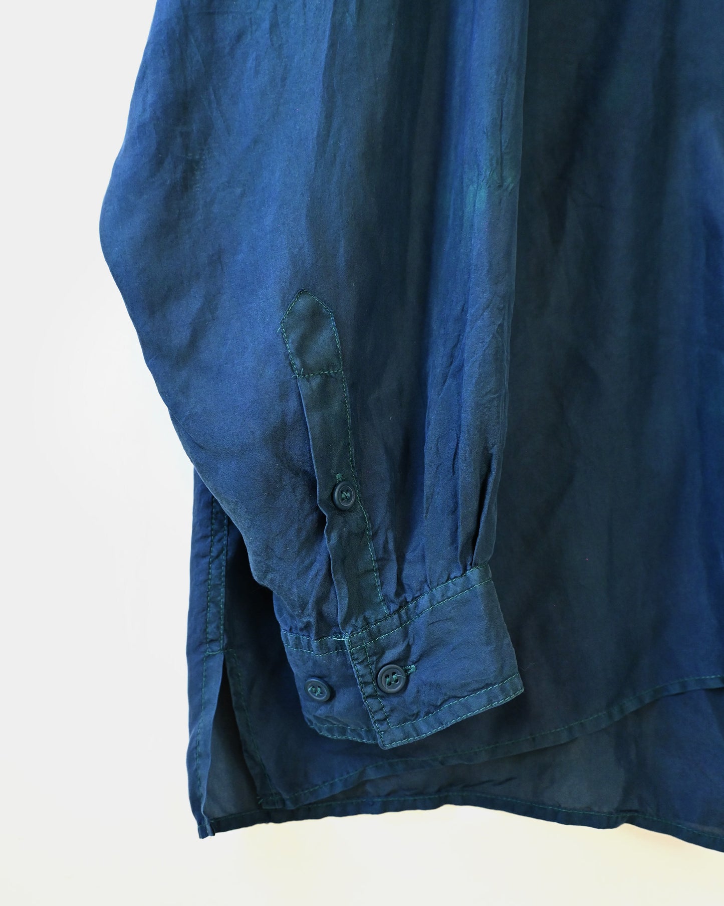 404irregular - Over-dyed Silk Shirt