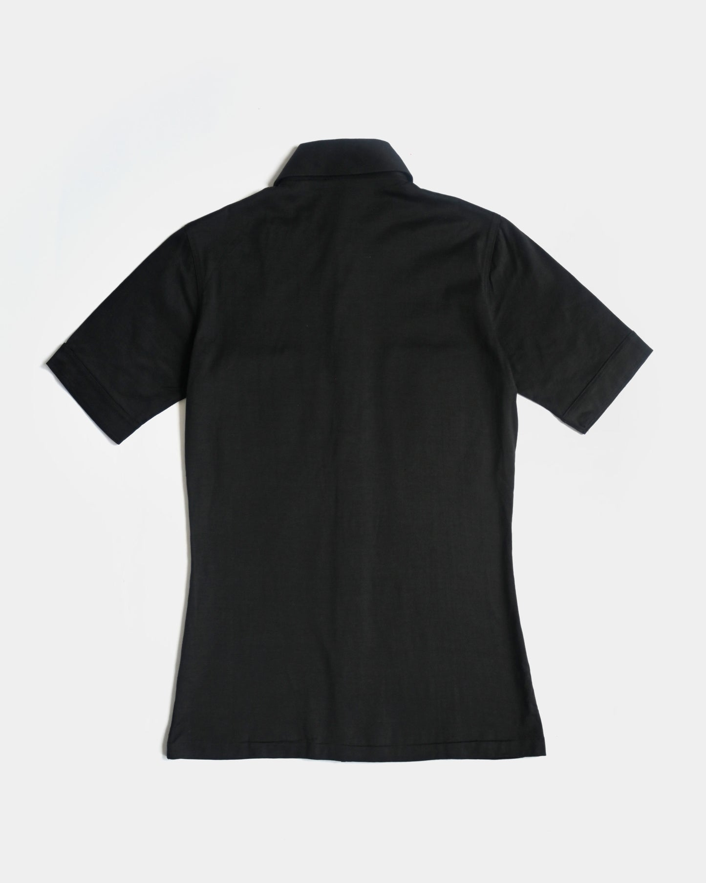 "OLD CELINE" Half Sleeve Shirt - Black