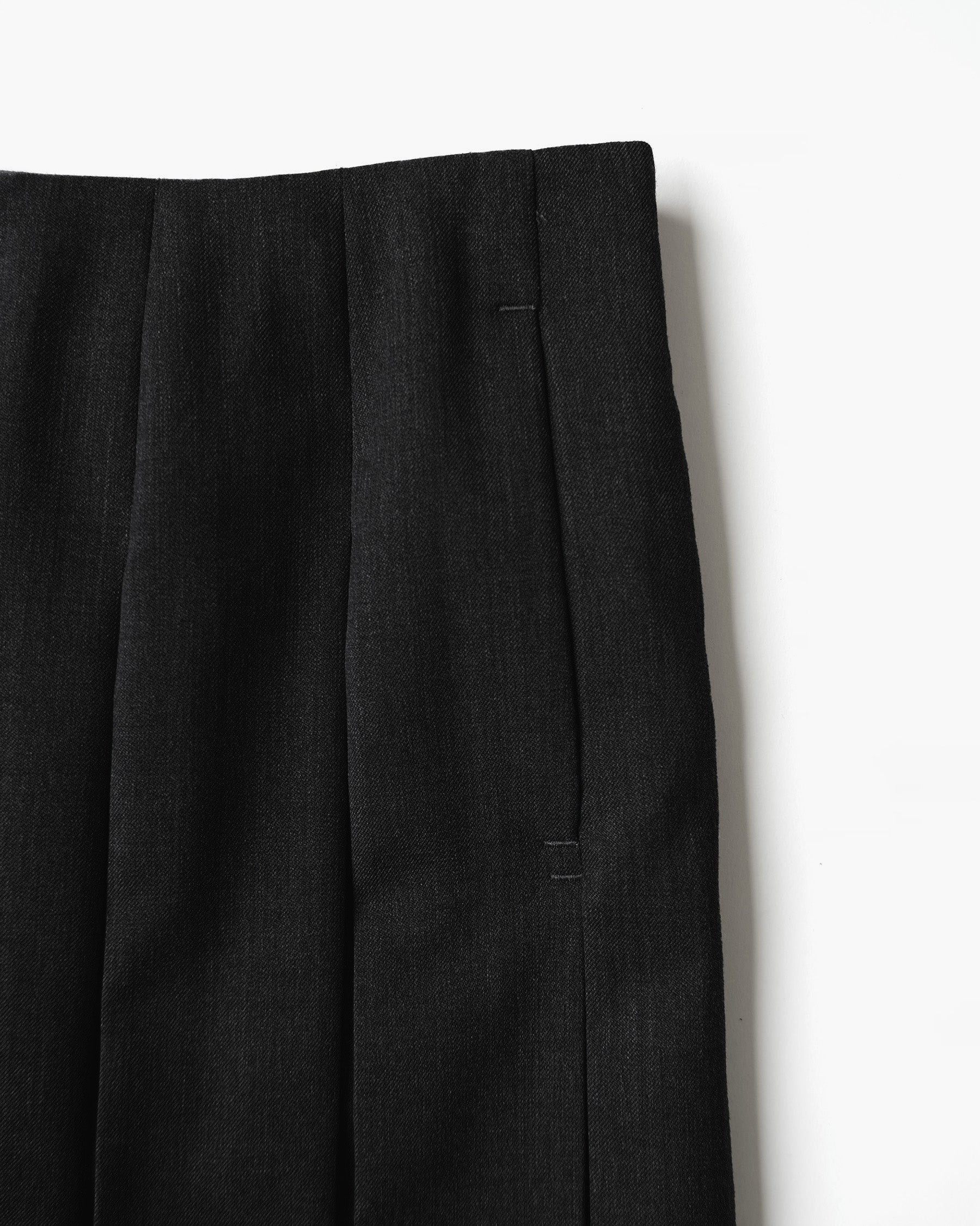Angels Factory Pleated Skirt by 404 - Black