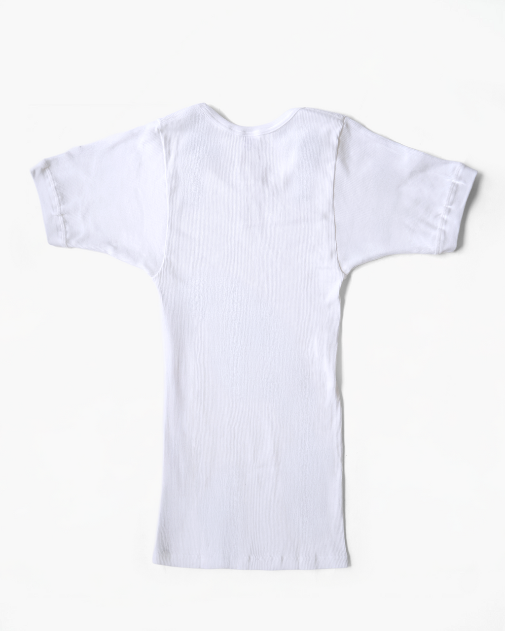 Cotton Rib T-Shirt Made in Germany