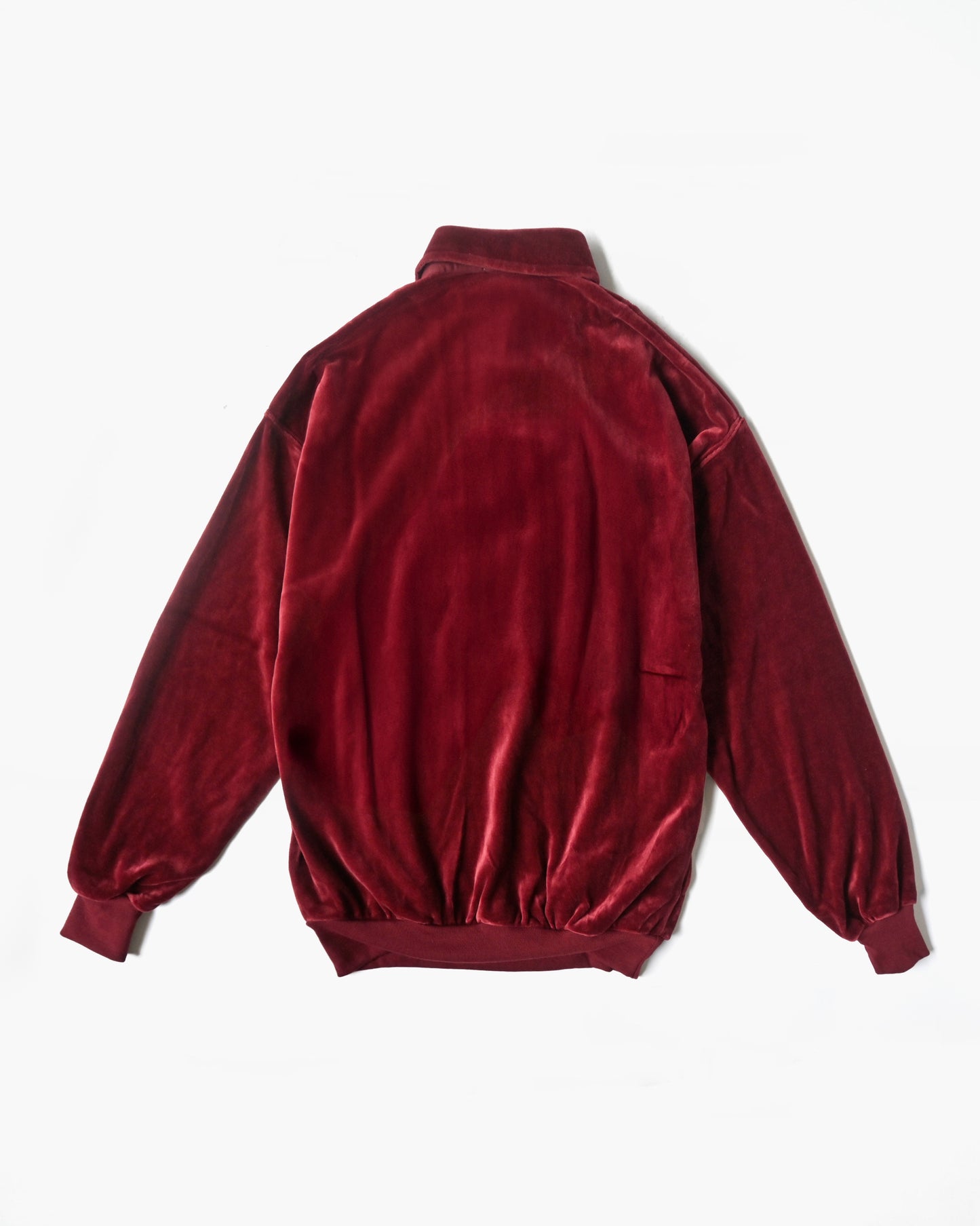 80's Cotton Velour Pullover