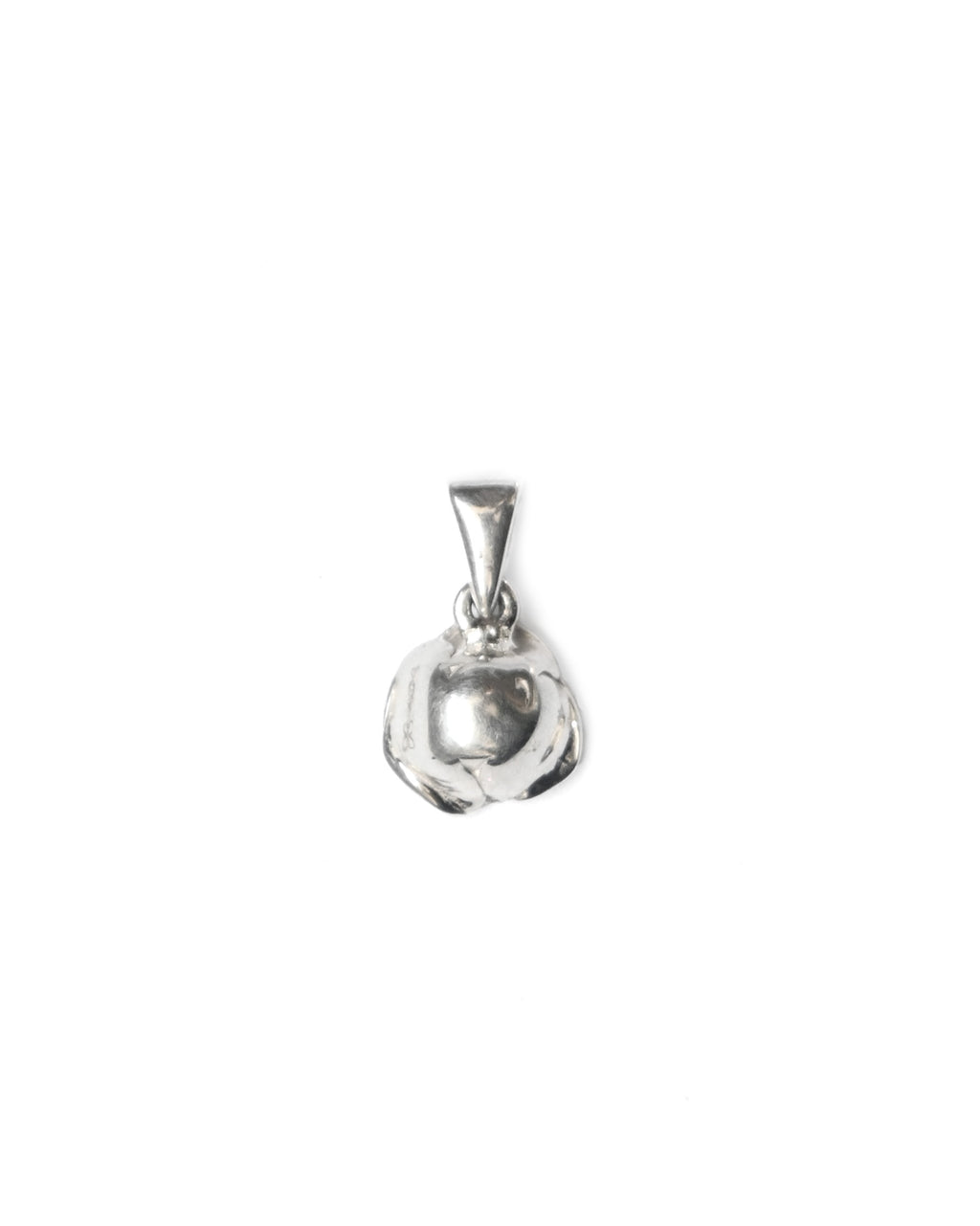 Valentine x 404 Baby Rose Charm - Silver