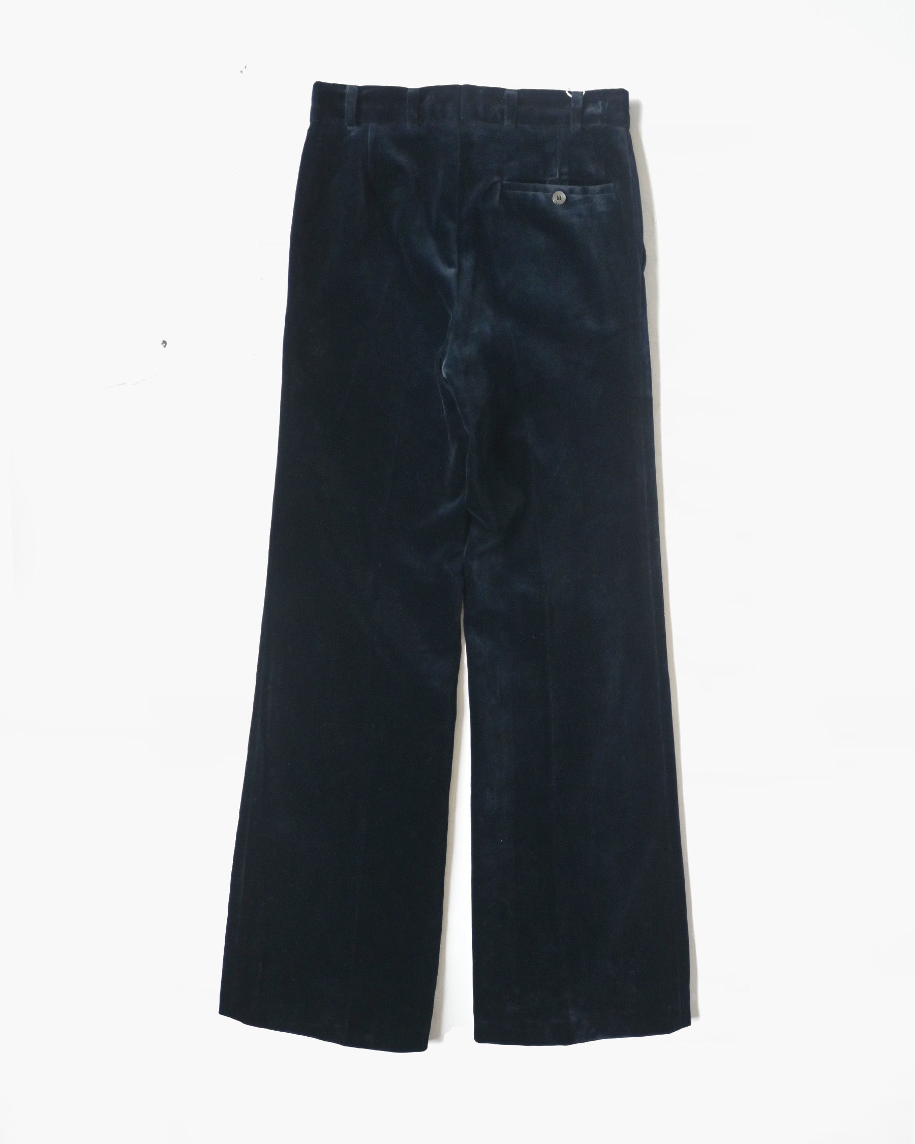 Navy Velour Pants