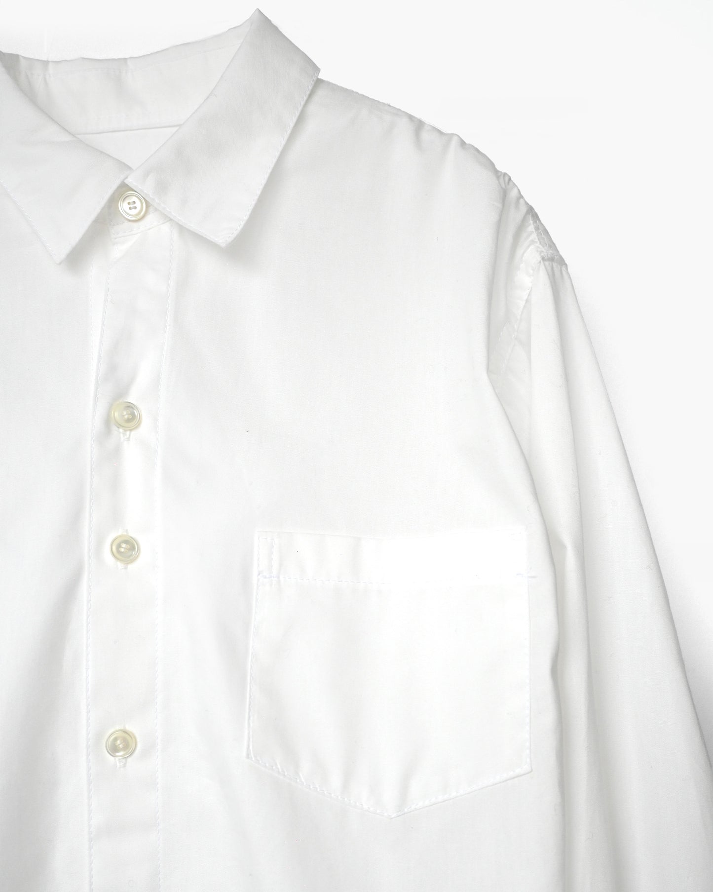 404 Puckering White Shirt