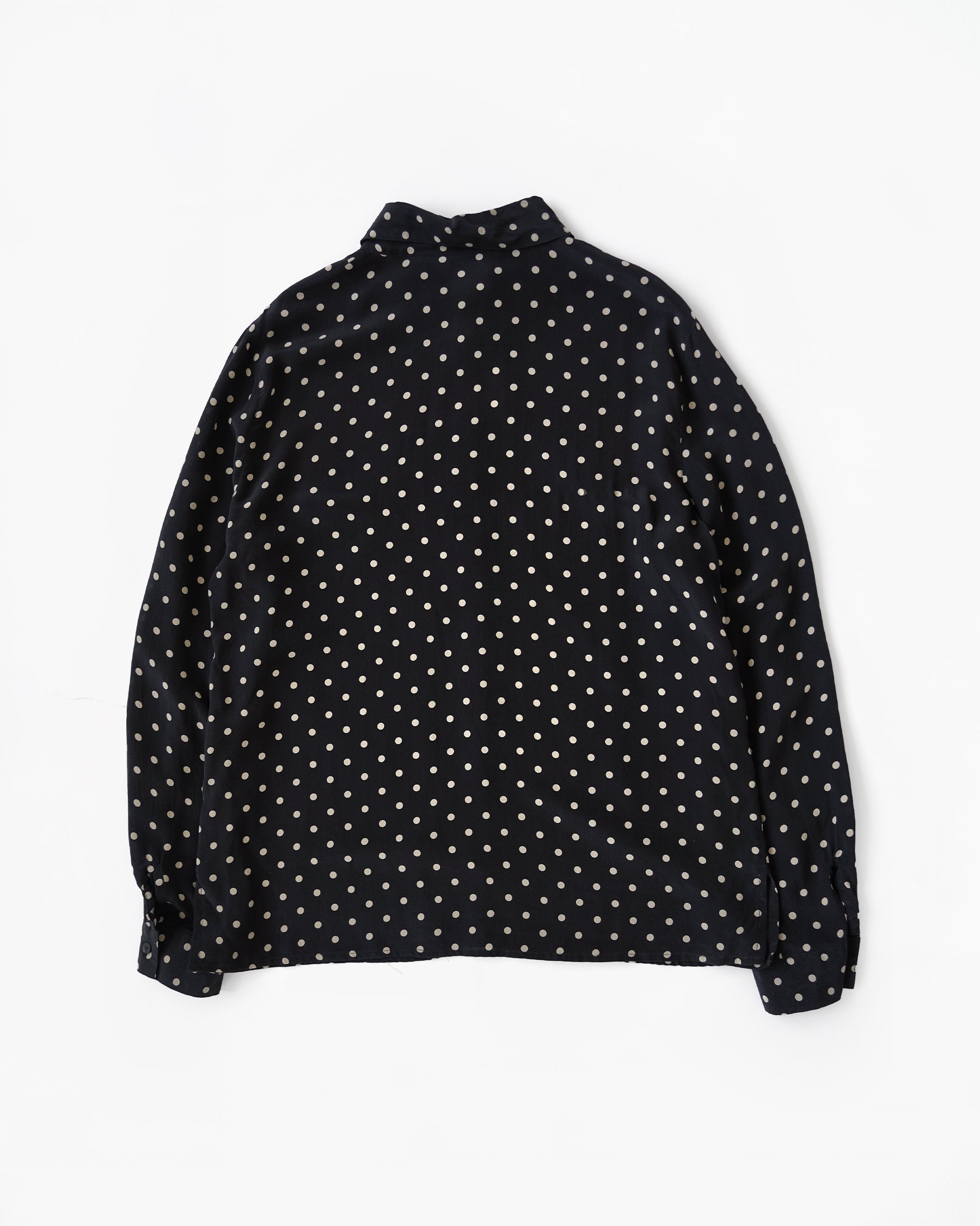 100% Silk Polka Dot Shirt